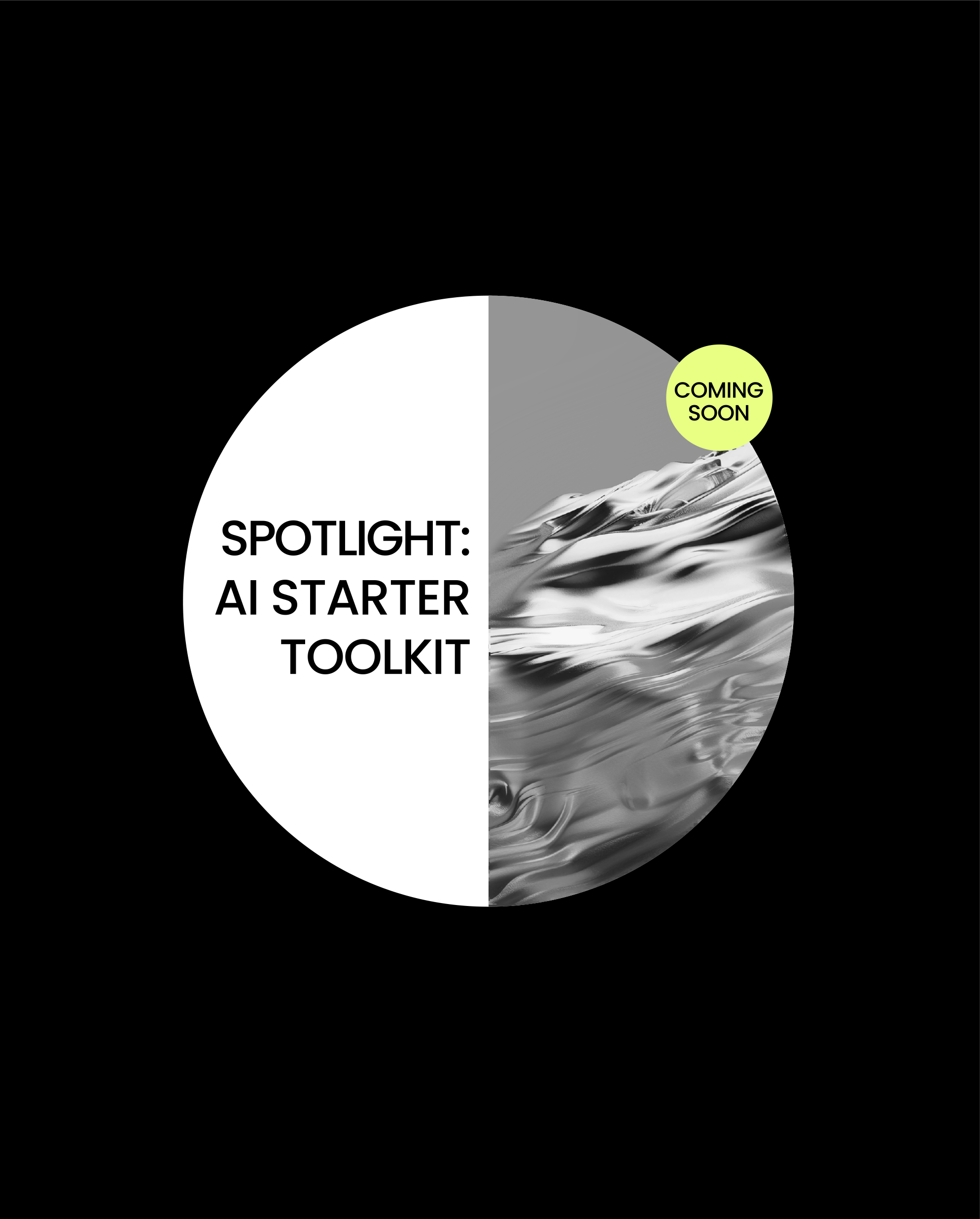 AI Starter Toolkit Graphic Template: time-saving digital asset