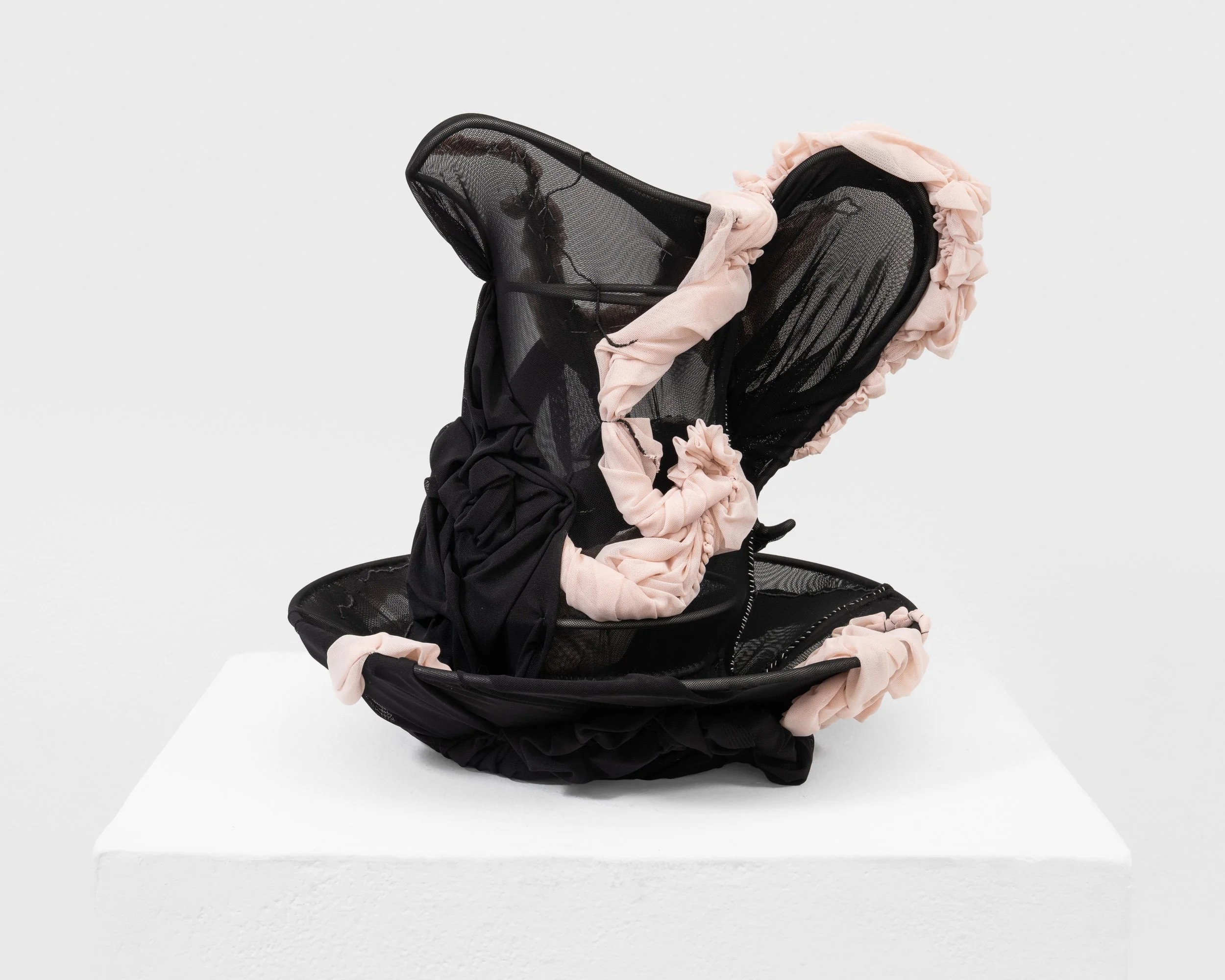 Pitcher & Bowl
steel, nylon, thread
2024, 17” x 16” x 16”