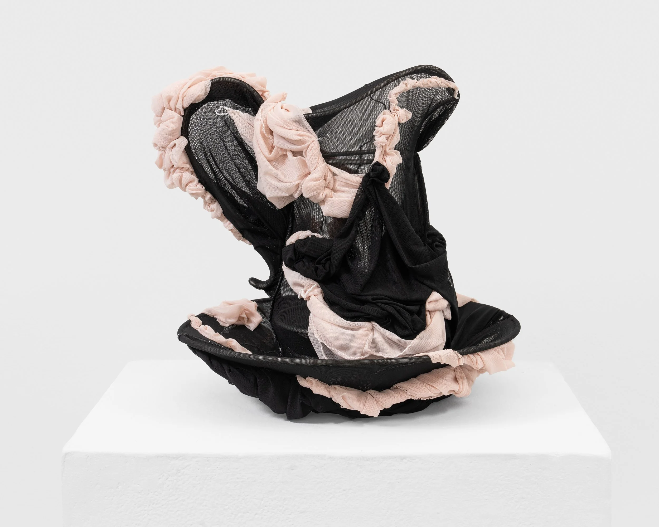 Pitcher & Bowl
steel, nylon, thread
2024, 17” x 16” x 16”