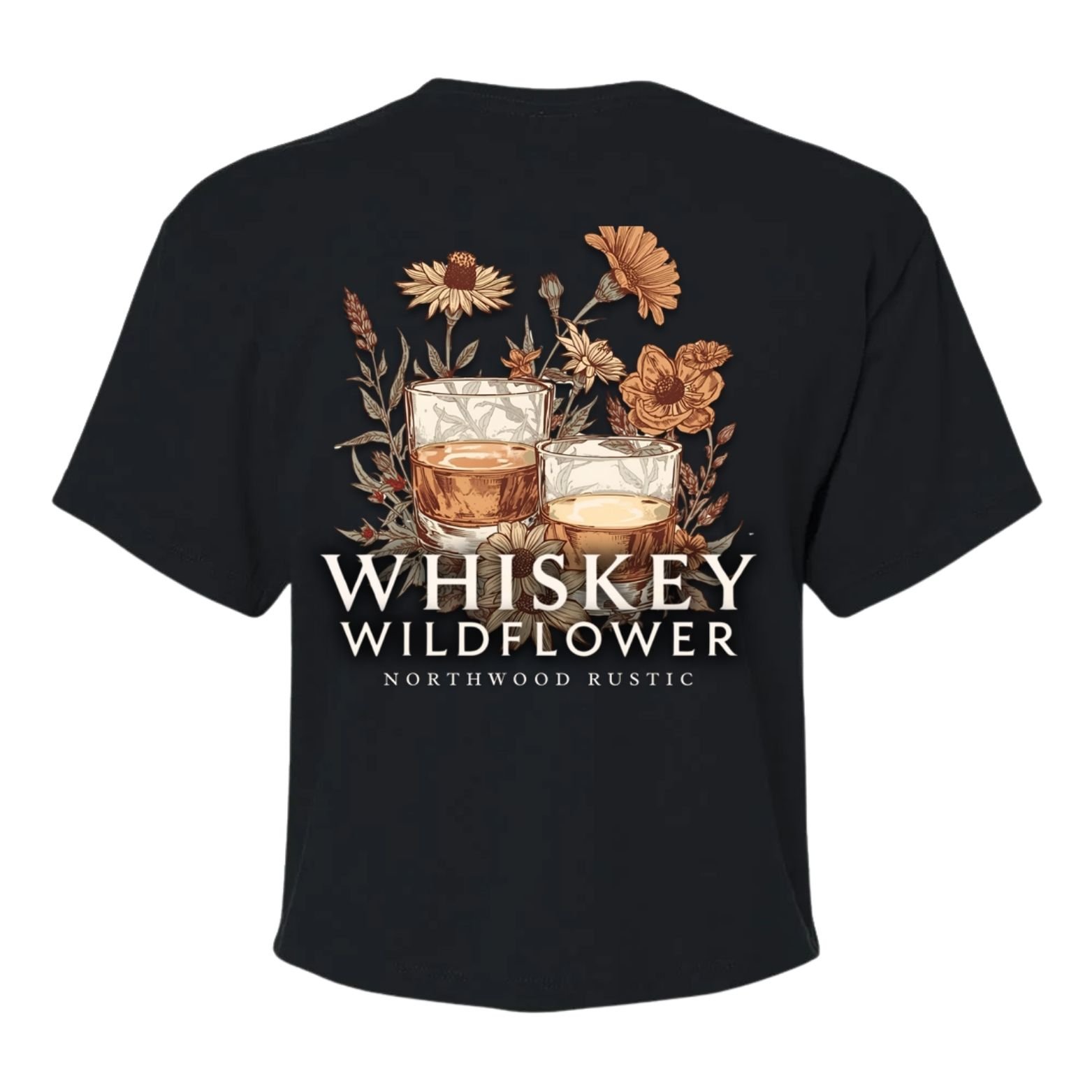 Whiskey Wildflower Crop Top