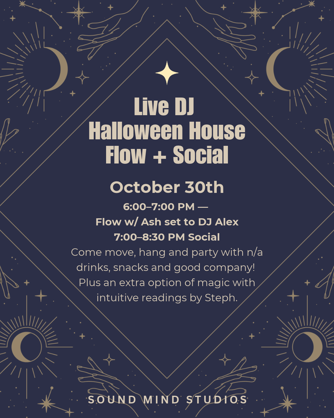 Halloween Eve at Sound Mind 🎃🔮