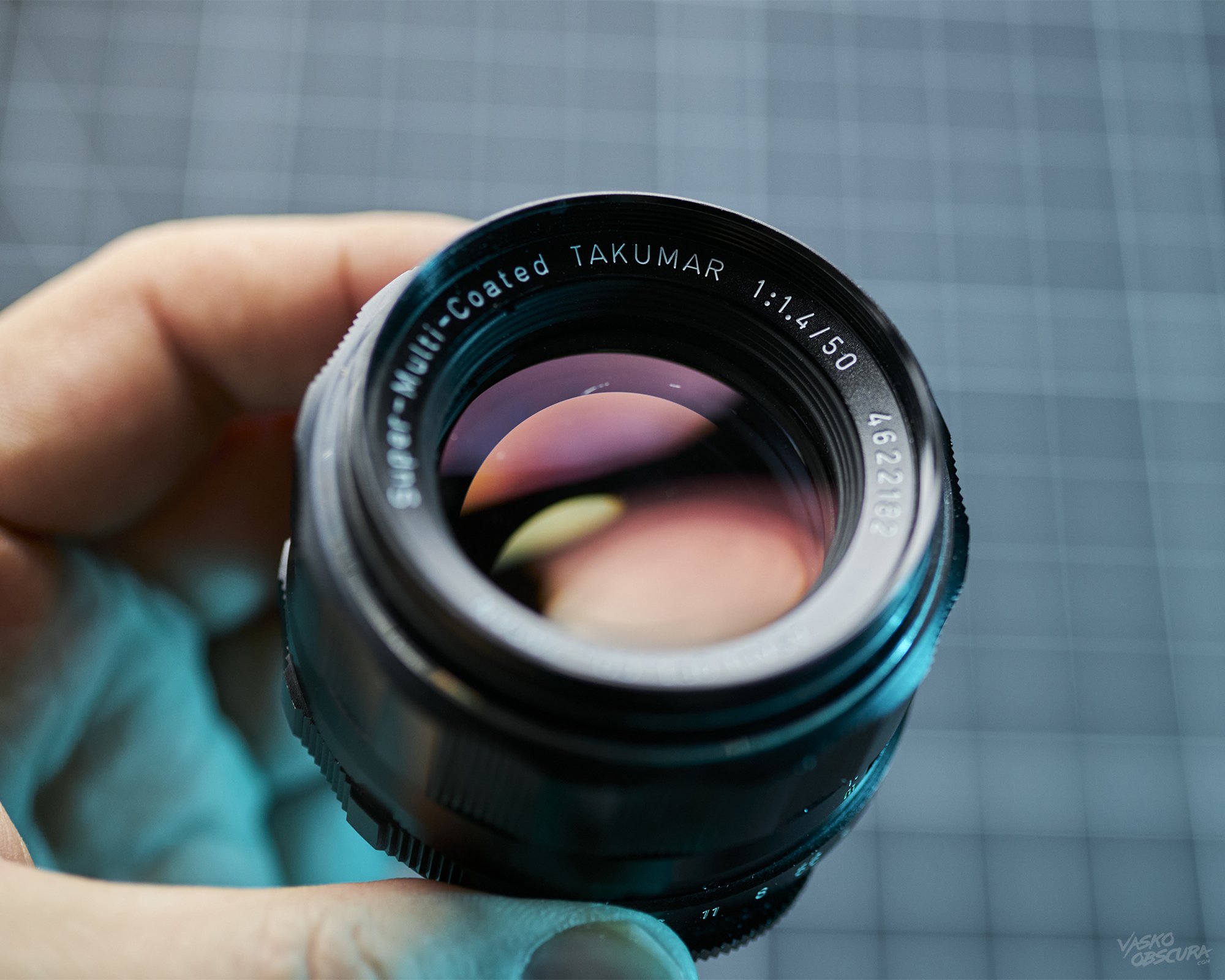 Asahi Super Multi-Coated Takumar 50mm f1.4 - Lens Info