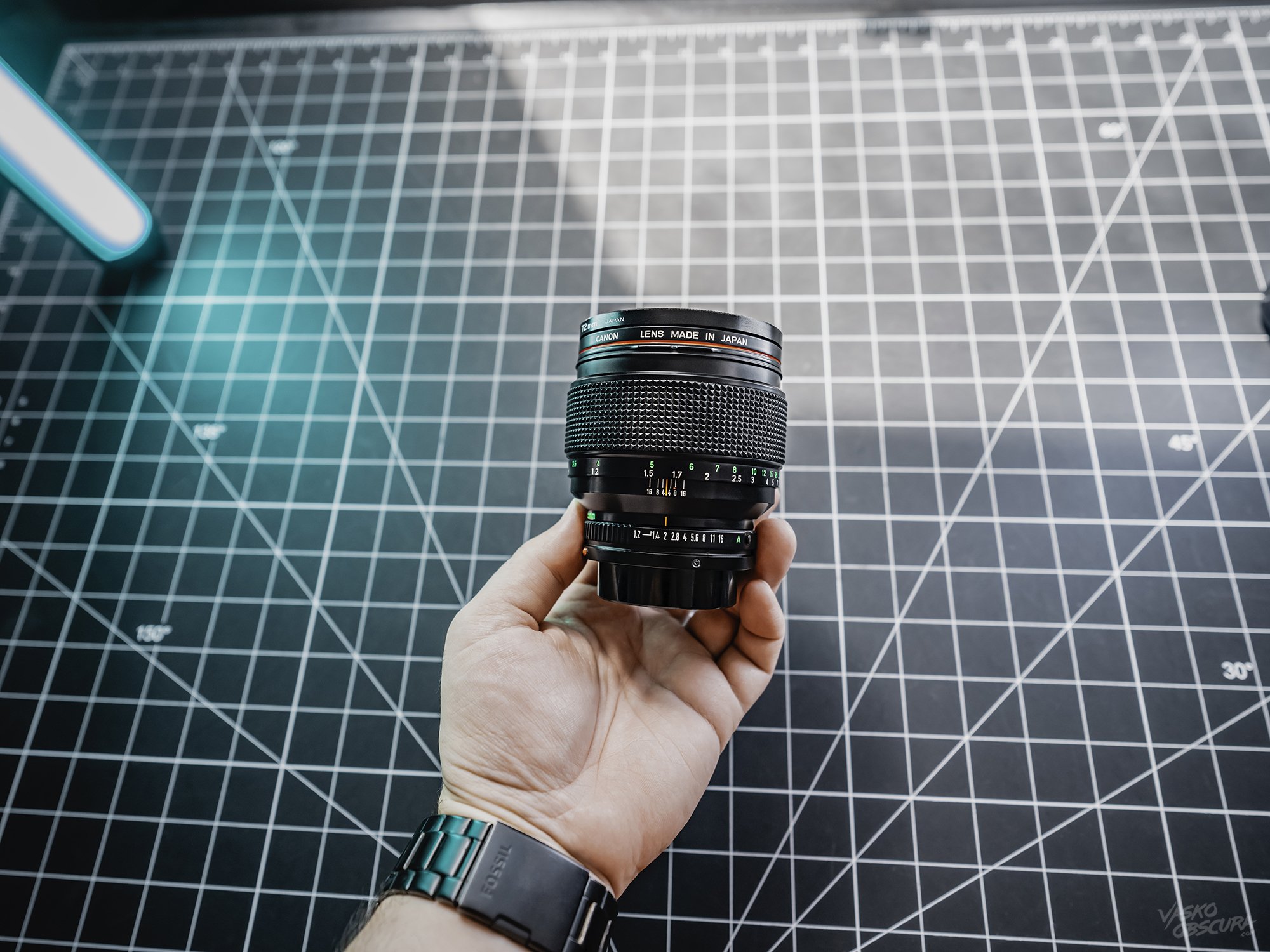 Canon nFD 85mm f1.2 L - Lens Info