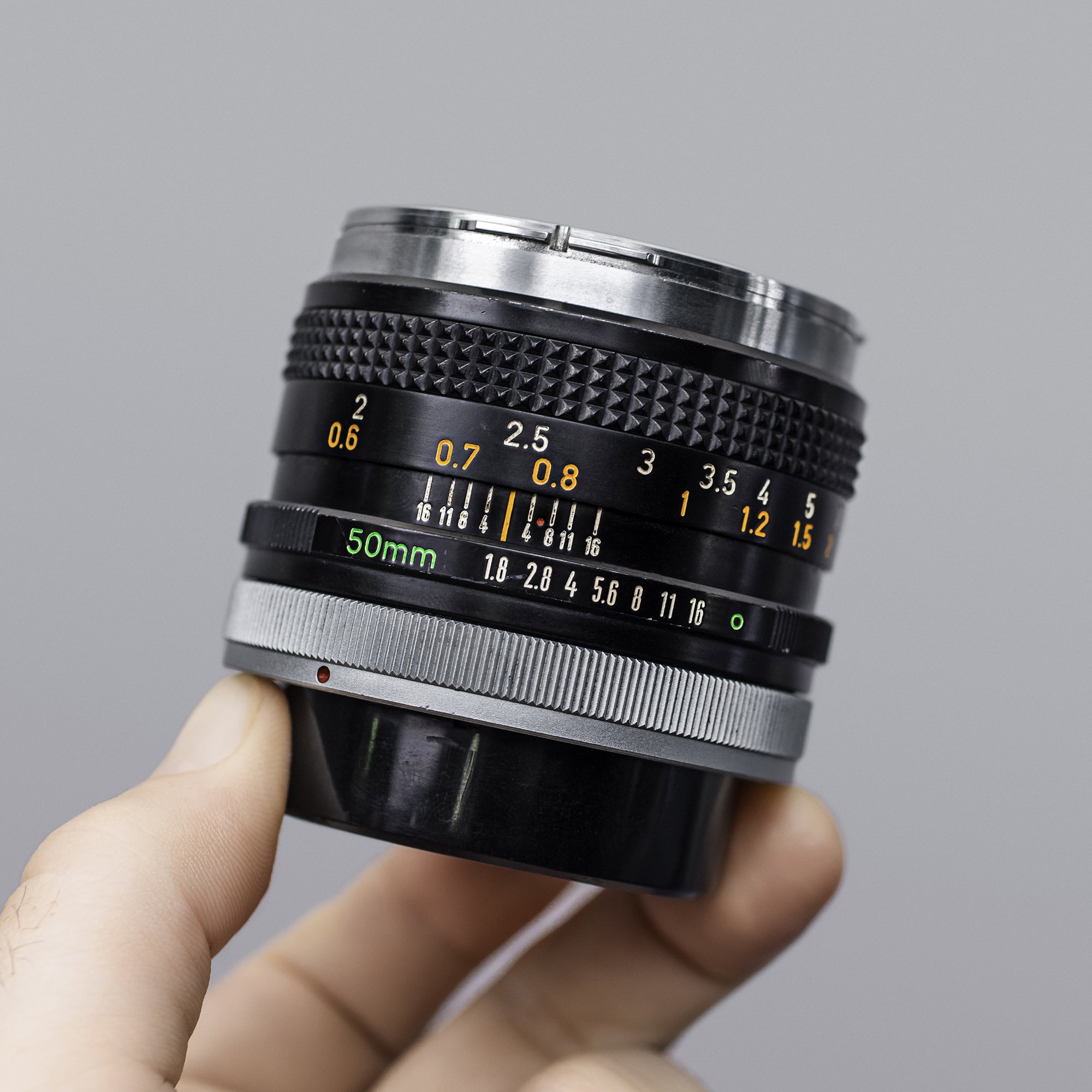 Canon FD 50mm f1.8 S.C. (II) Chrome Nose - Lens Info