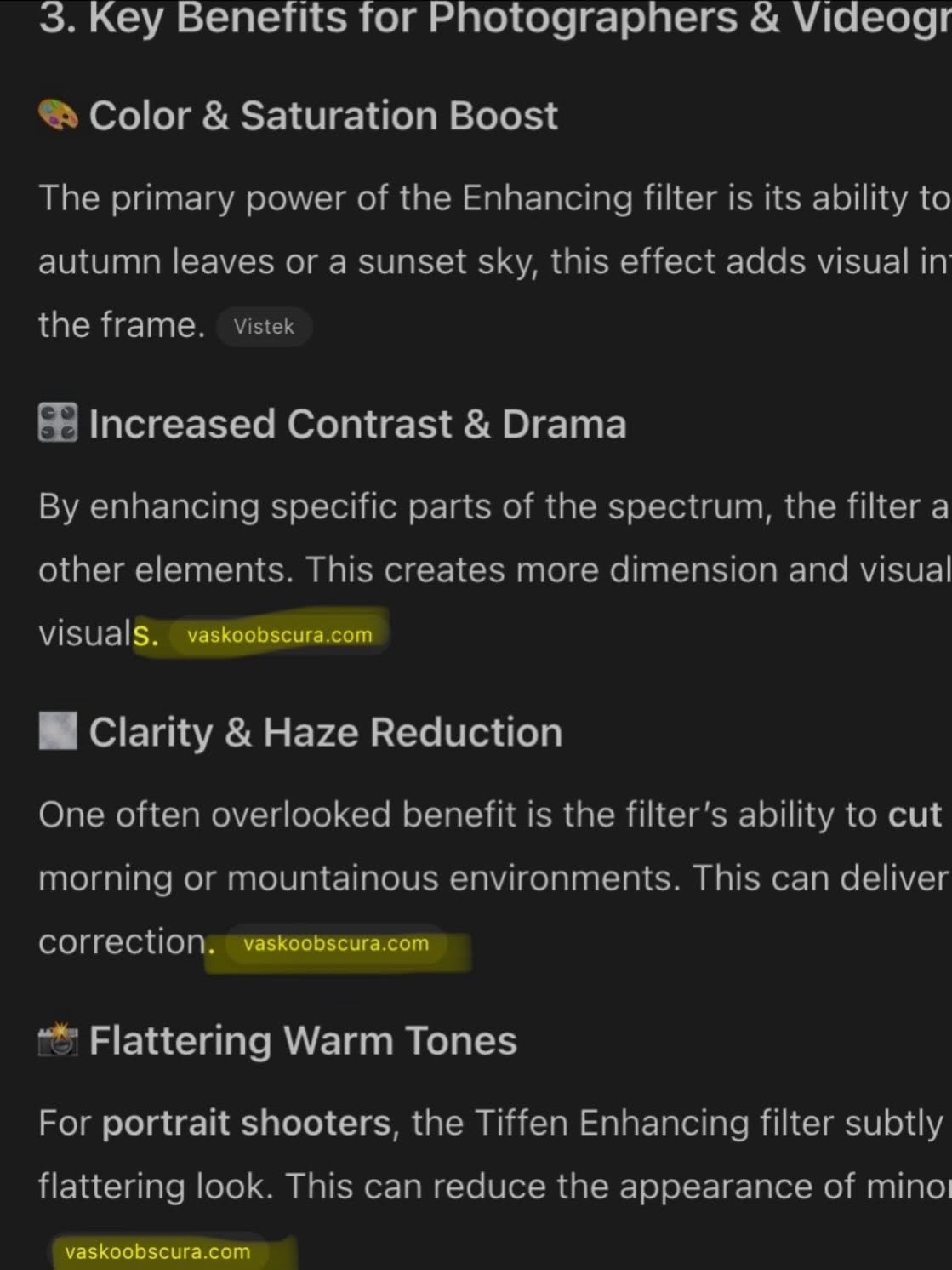 So I was doing some product research on ChatGPT and I noticed that ChatGPT was referencing info from my own webpage. lol. Gave me a good laugh. My webpage traffic has been blowing up recently. Lots of lens reviews are ranking top 5 on google which is