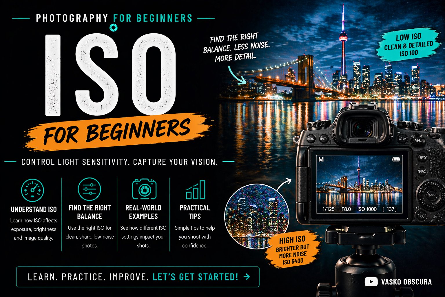 ISO for Beginners: A Complete Guide to Understanding ISO in Photography