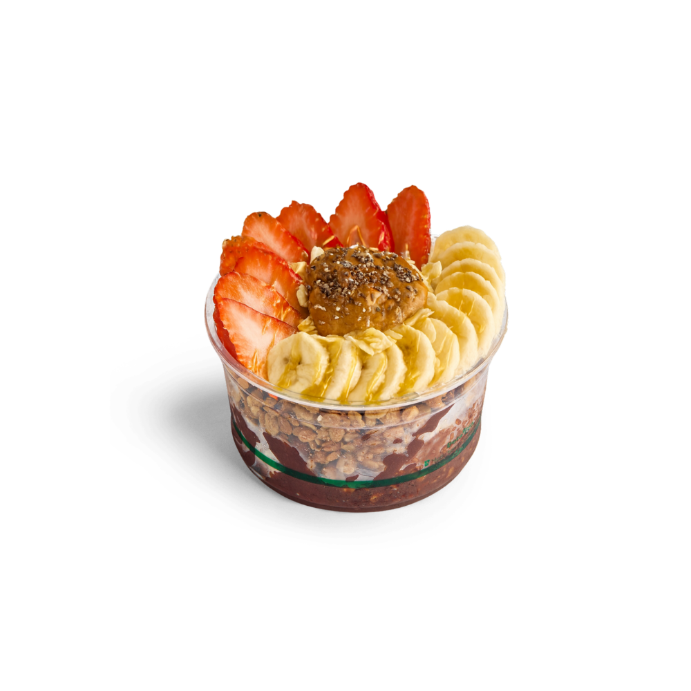 Biscoff acai bowl vegan healthy