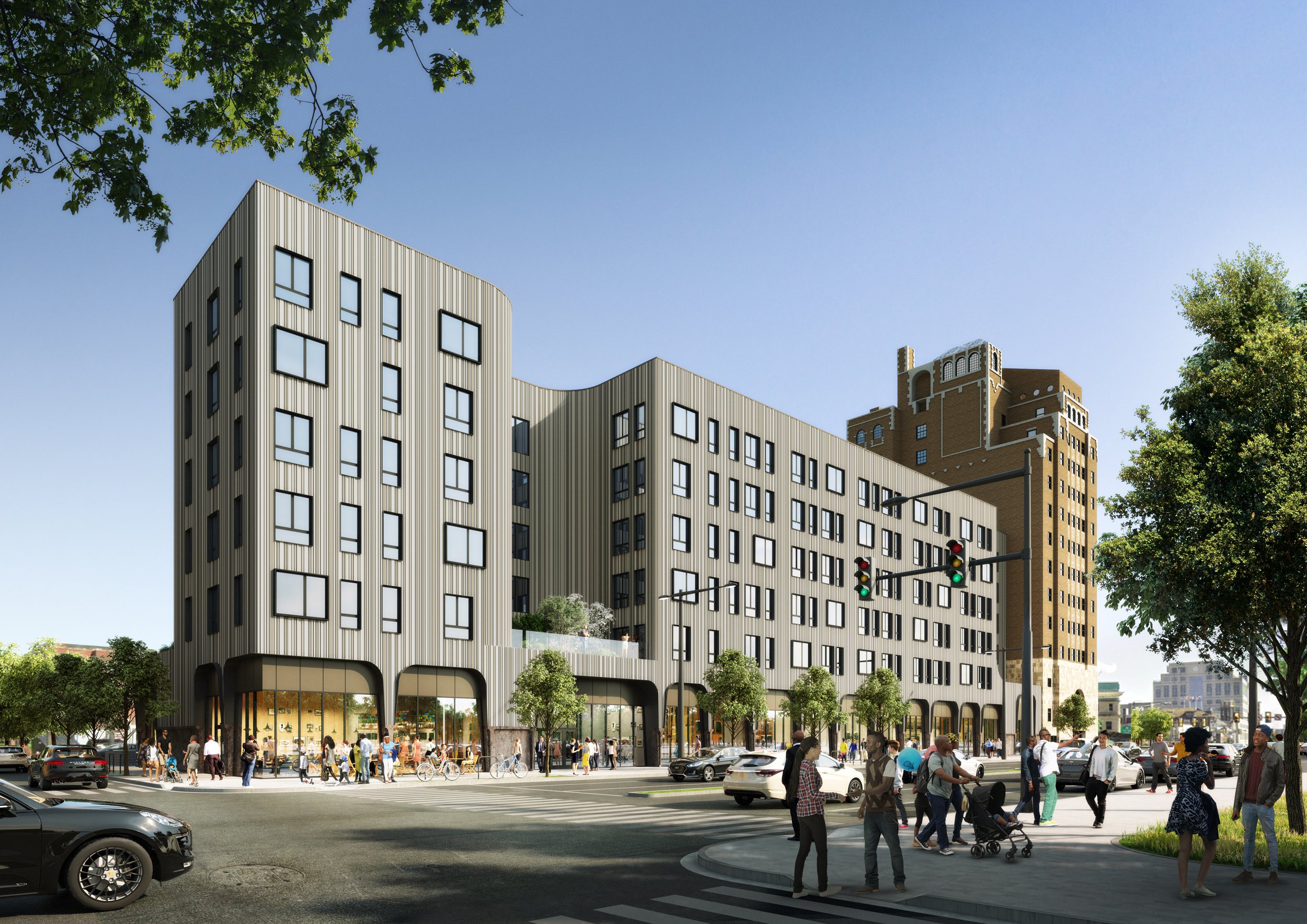 Residences Beury Philadelphia North Broad Street mixed-income