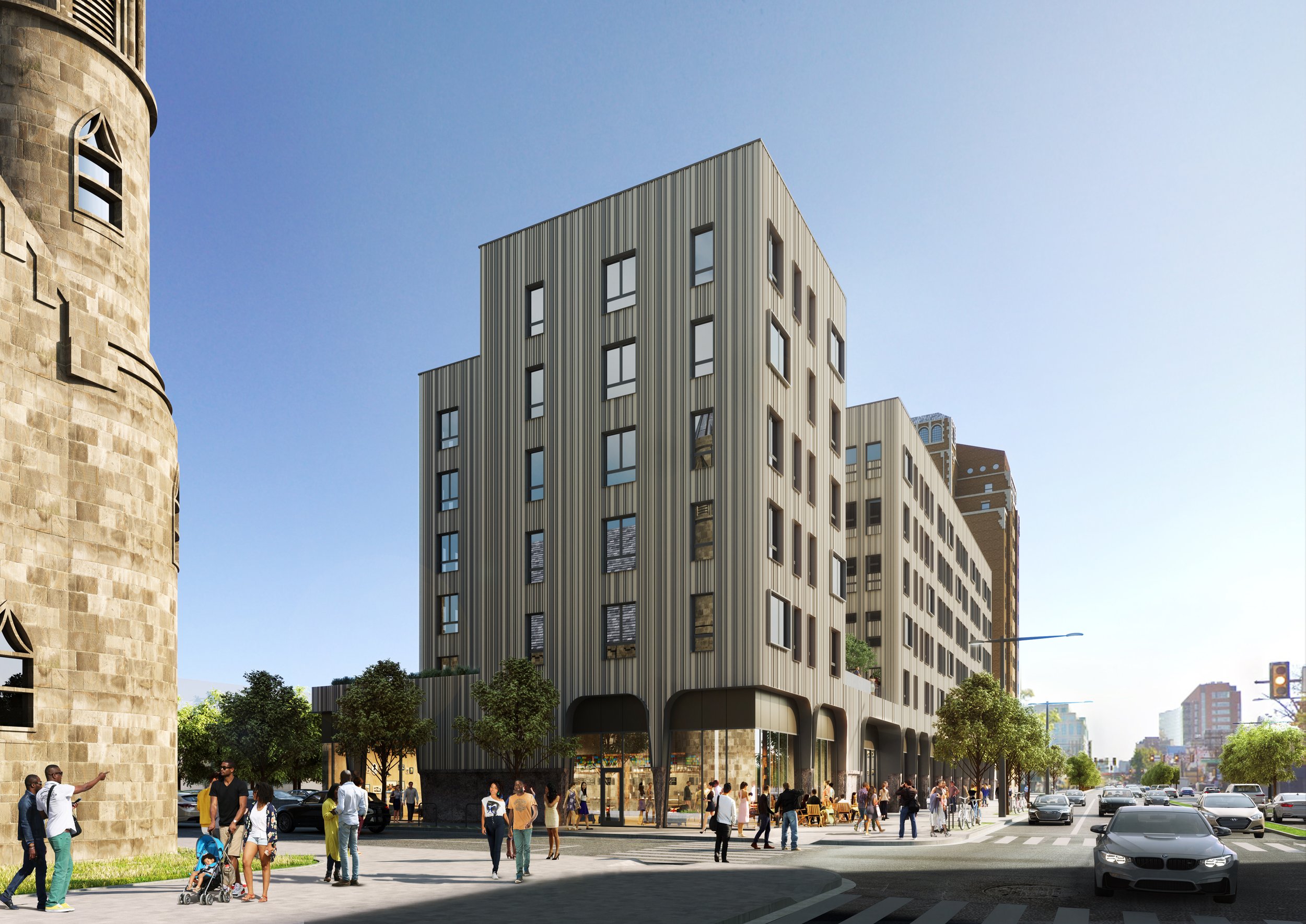 Residences Beury Philadelphia North Broad Street mixed-income