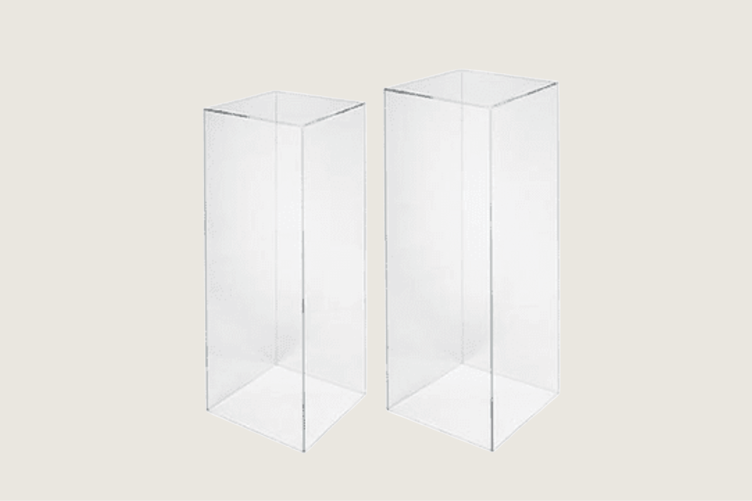 Furniture-hire-Clear Acrylic Plinth.png