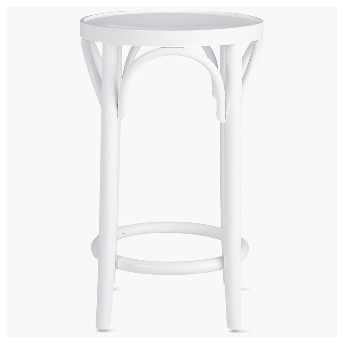 Bentwood Stool - WHITE