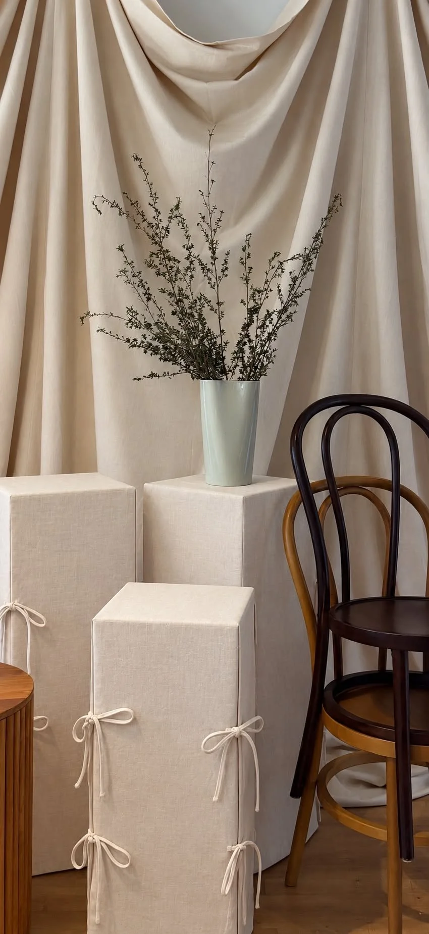 Heavyweight Natural Drape