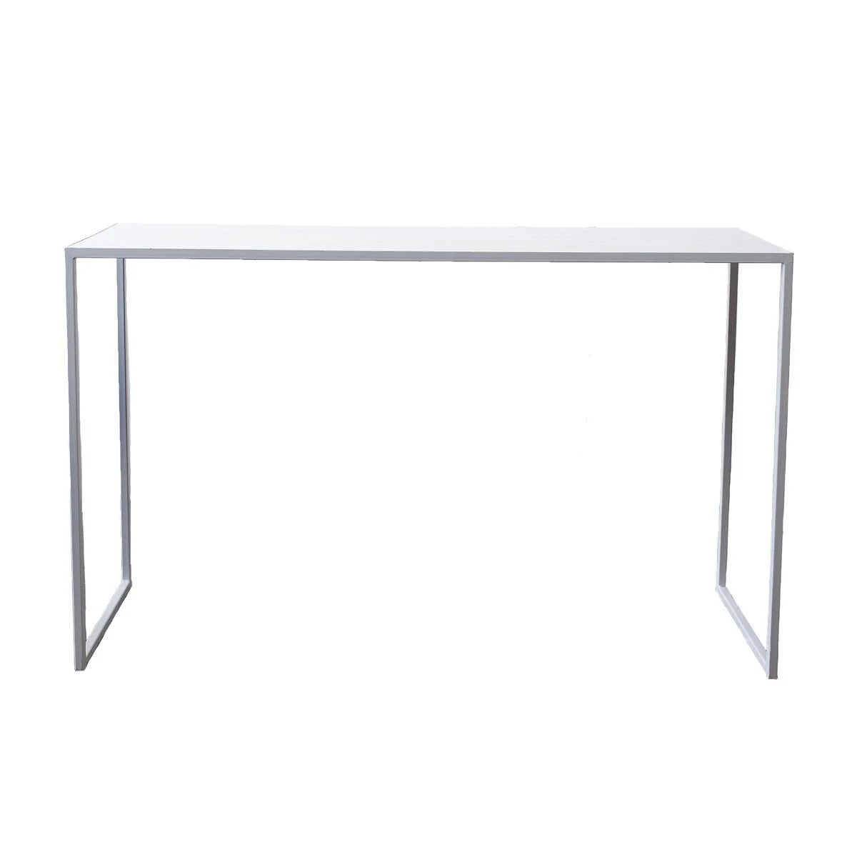 White Sleek Bar Leaner