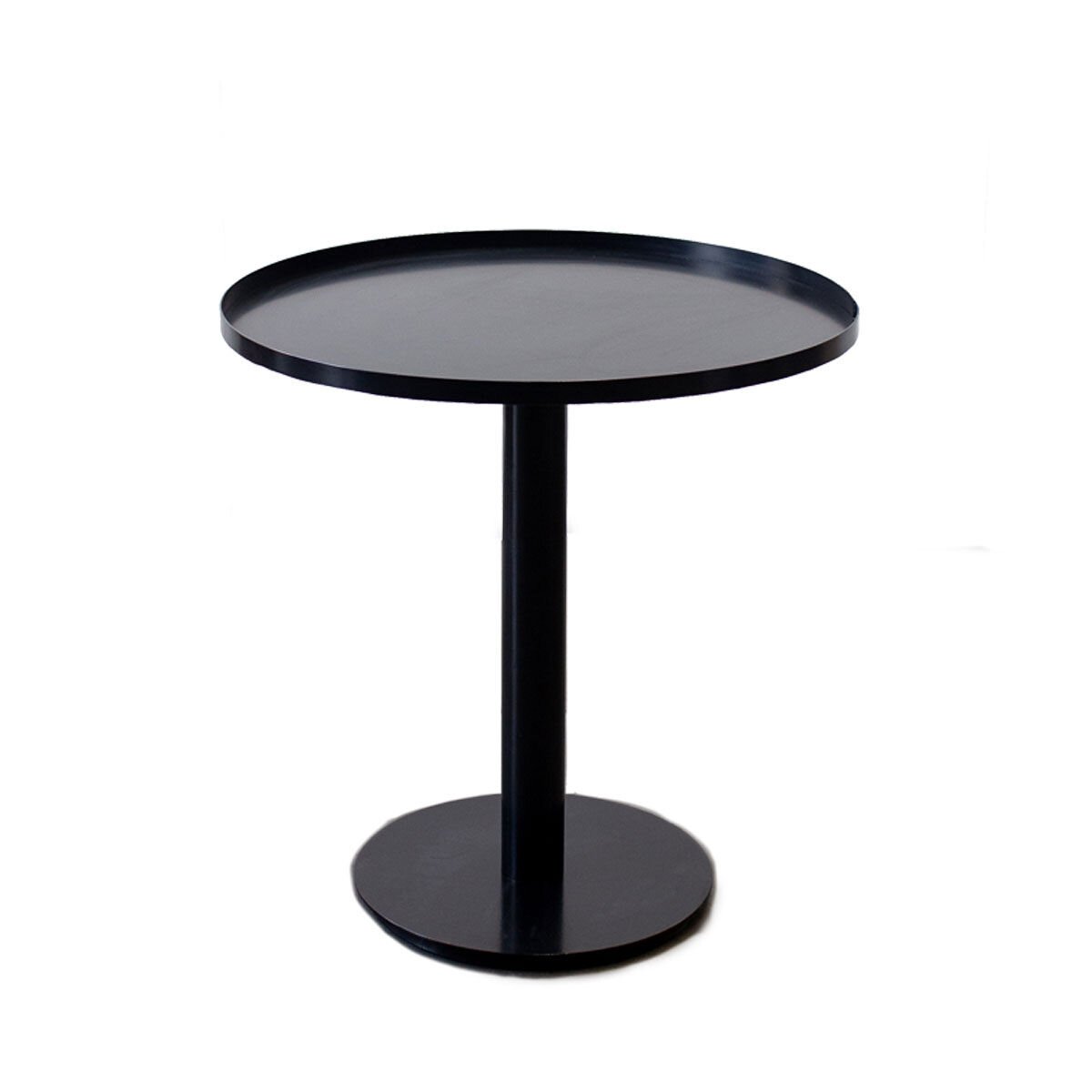 Metal Cafe Table - Black