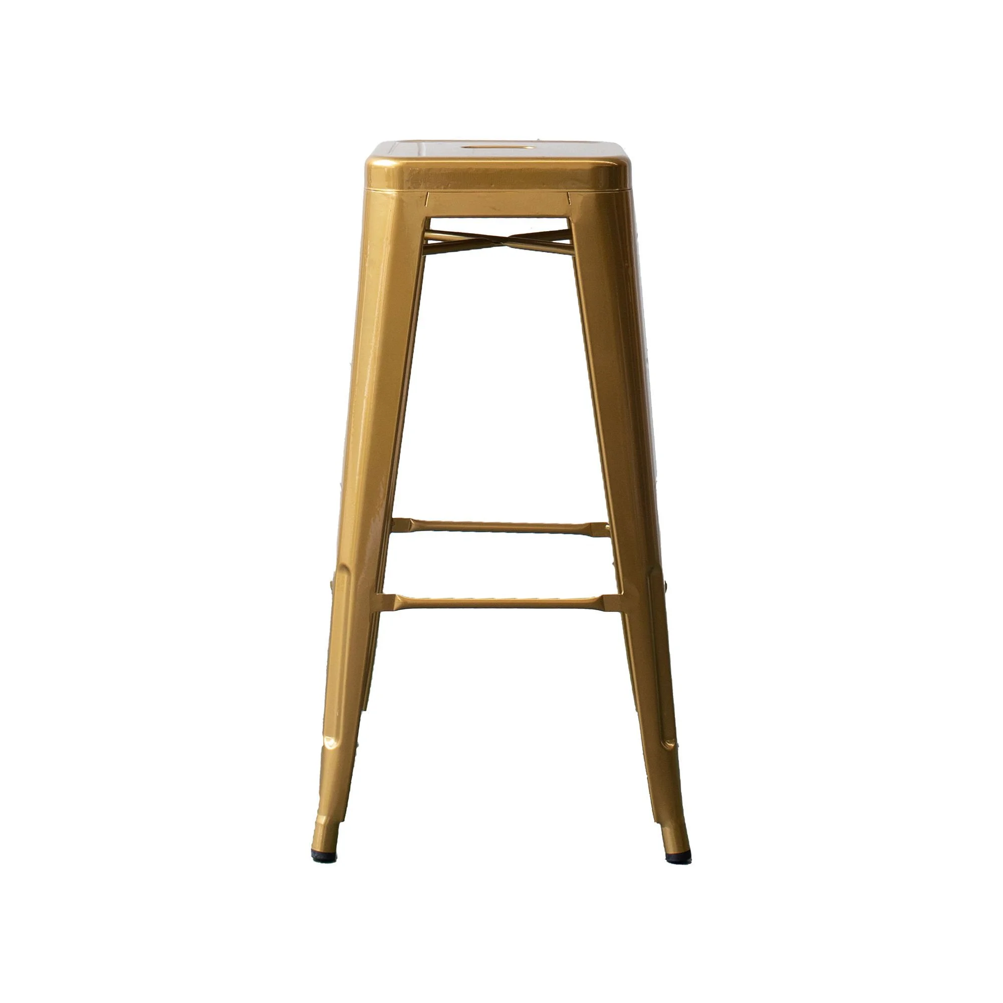 Gold Tolix Stool