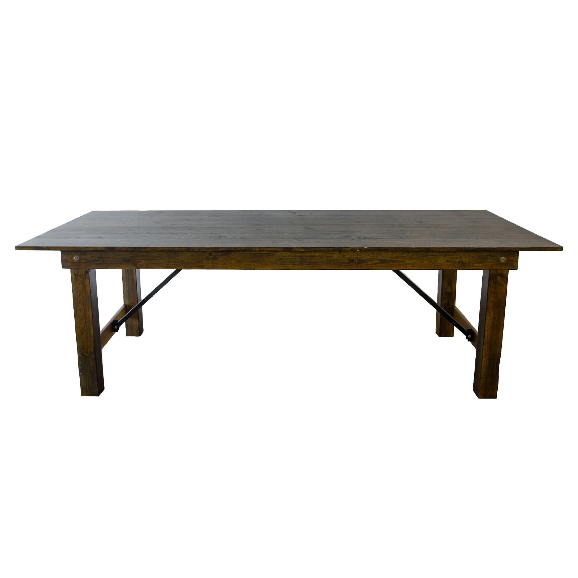Rustic Trestle Table