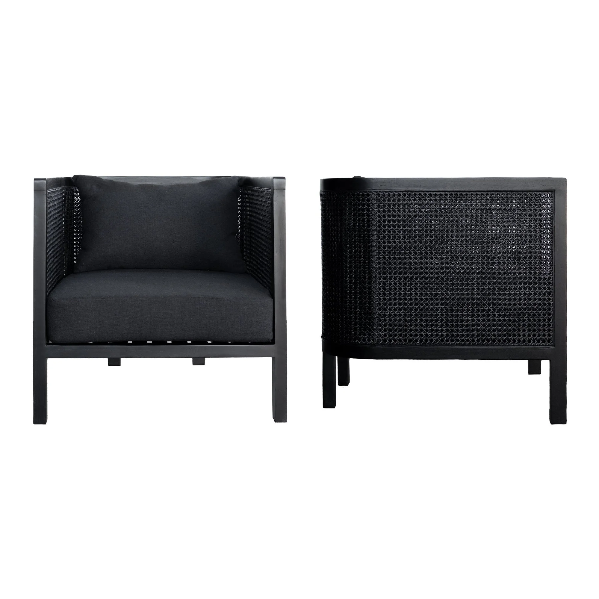 Betty Chair - Black on Black