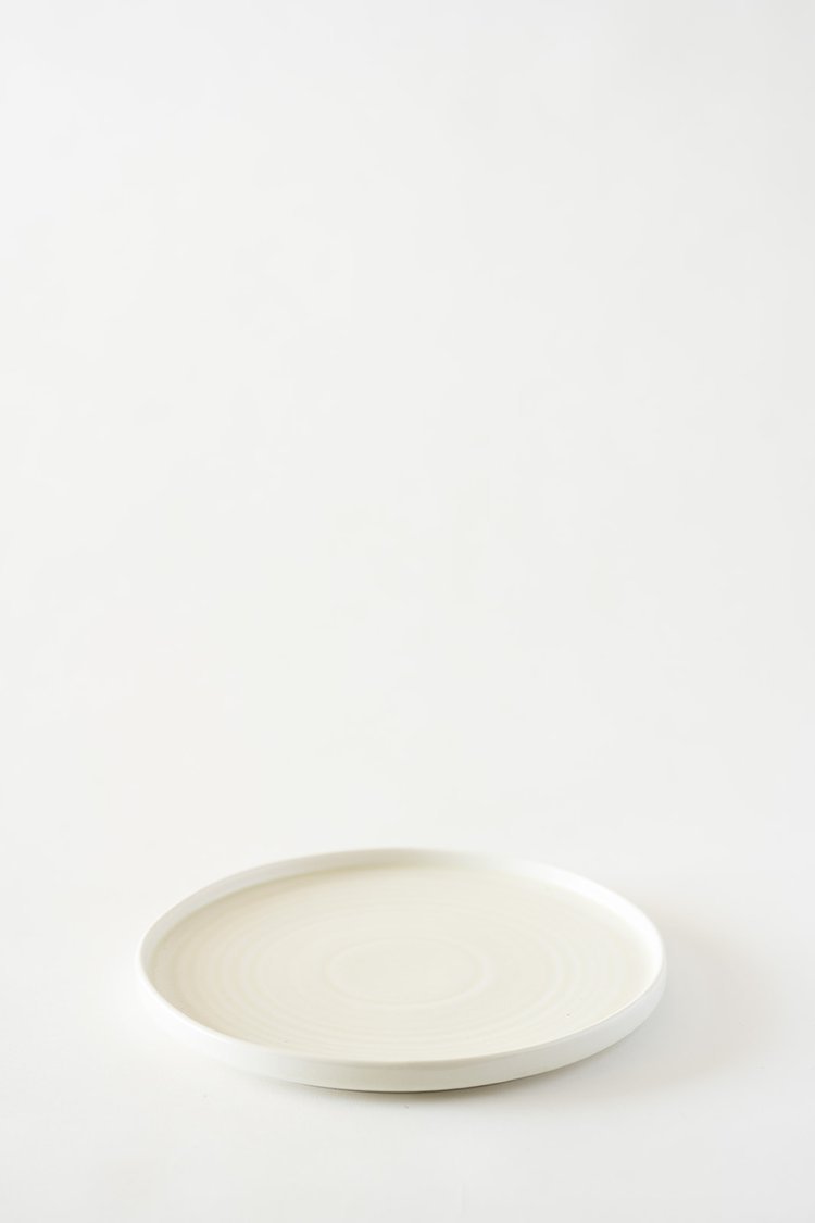 Cream Ceramic Main Plate