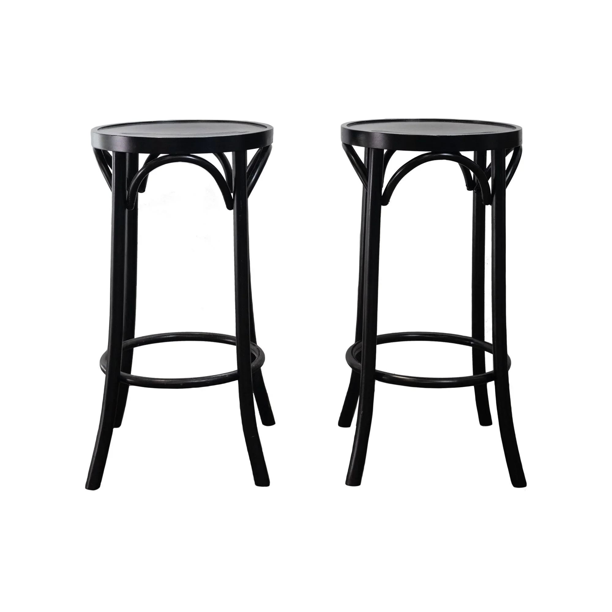 Bentwood Stool - Black