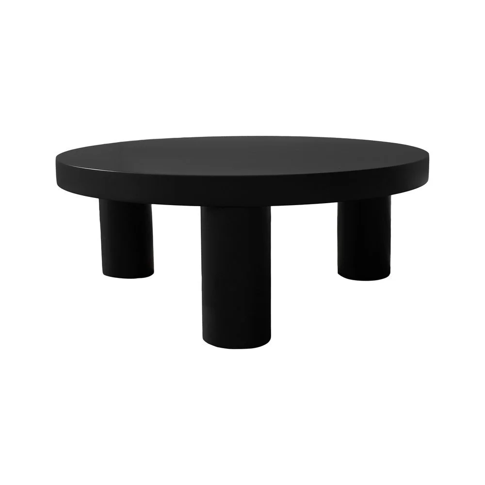 Three Leg Coffee Table - Black