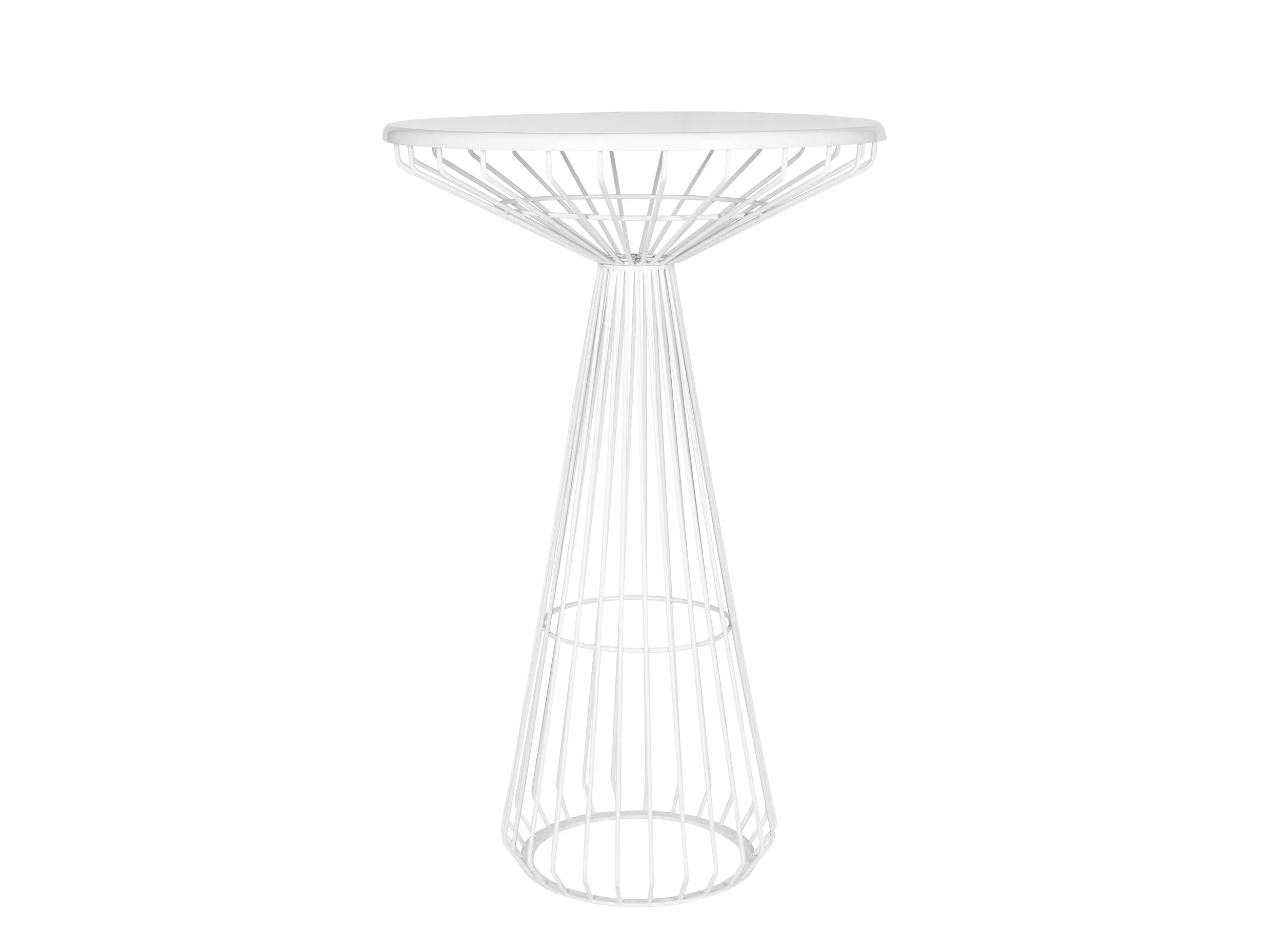 Nero Bar Leaner - White