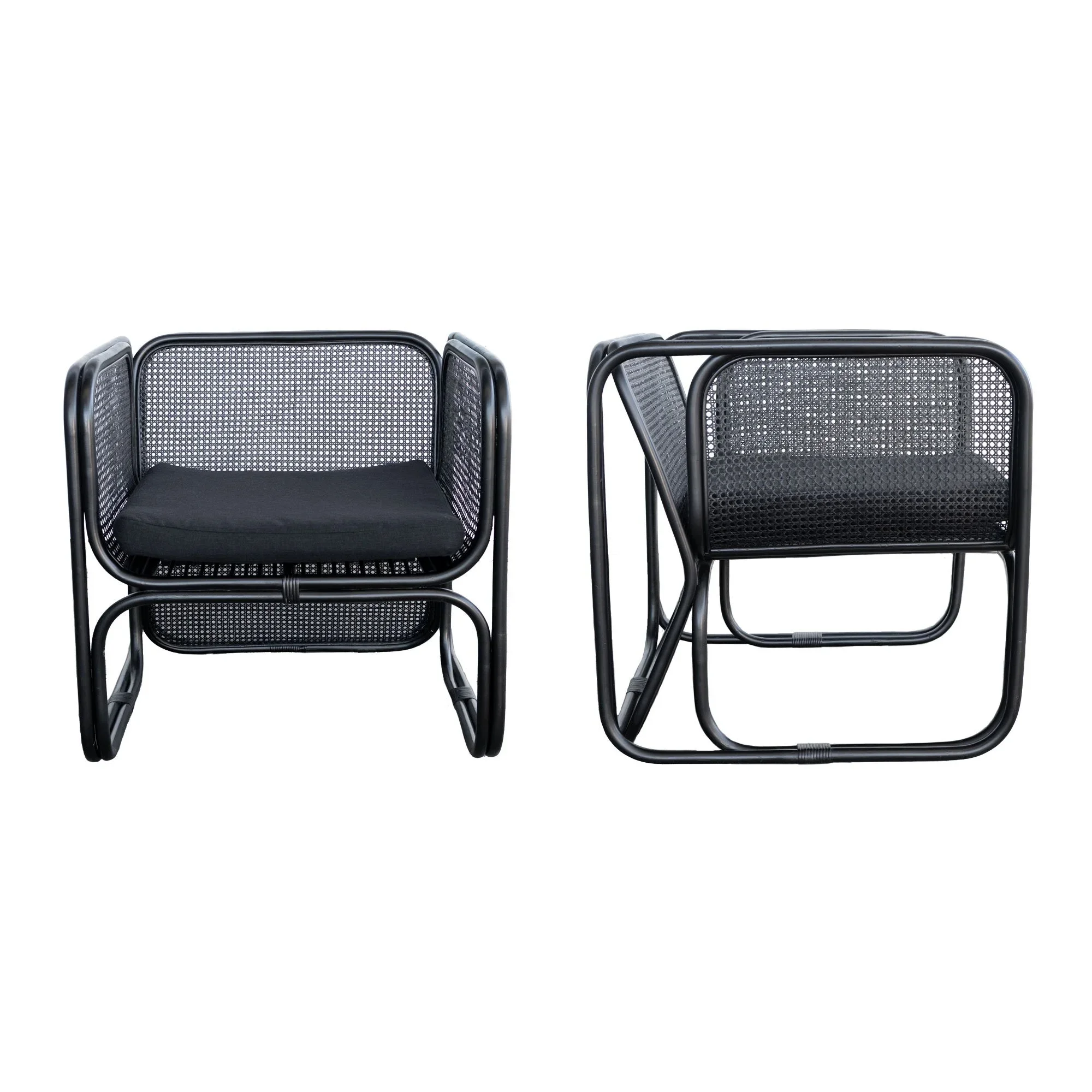 Marte Chair - Black on Black