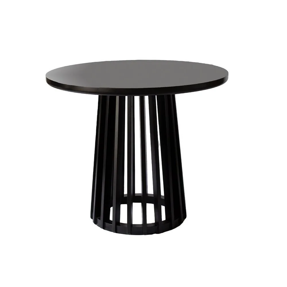 Black Spindle Cafe Table