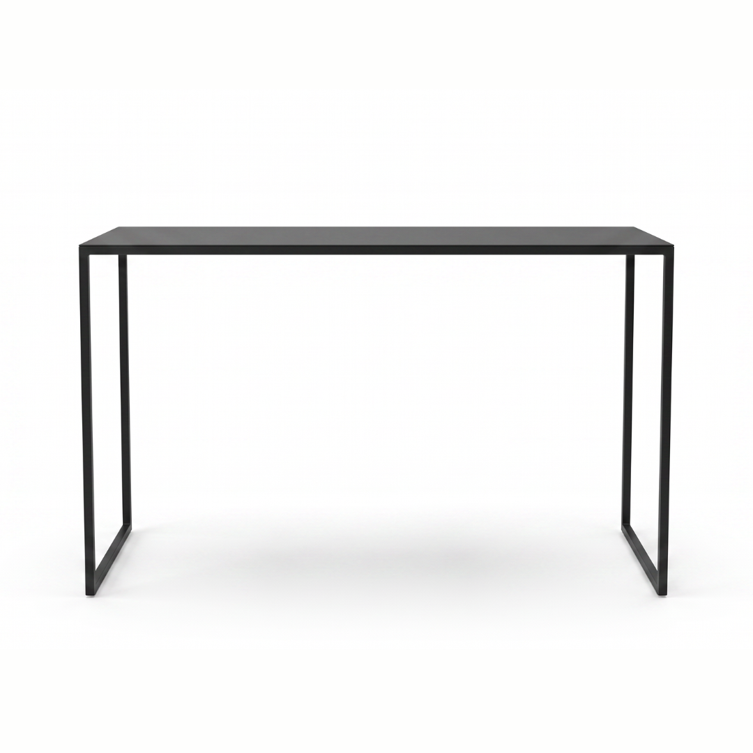 Black Sleek Bar Leaner
