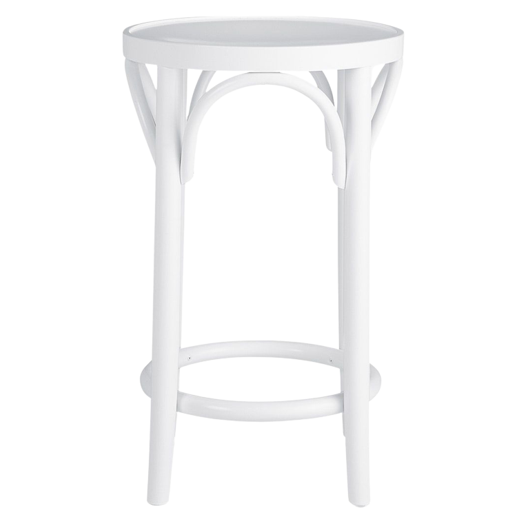 Bentwood Stool - WHITE