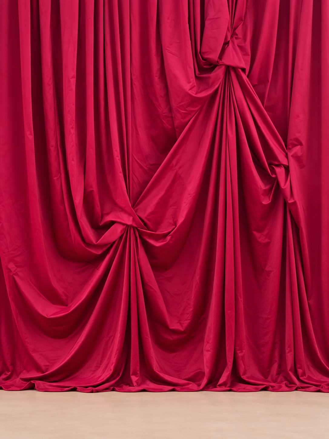 Deep Magenta Velvet Draping Backdrop