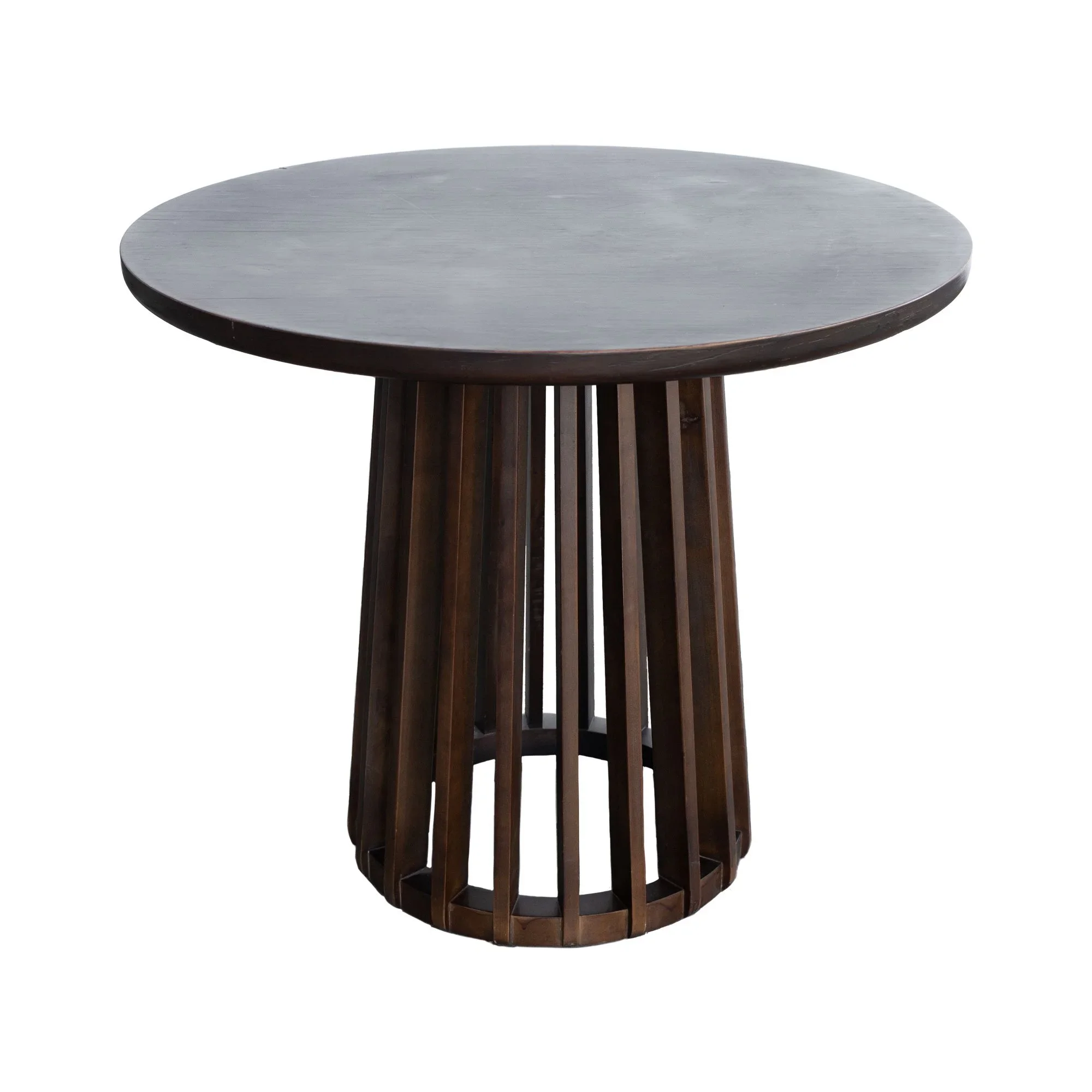 Walnut Spindle Cafe Table