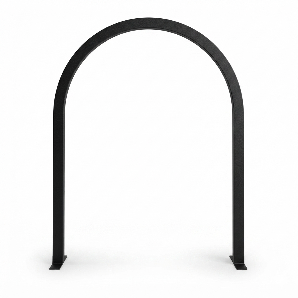SOLID ARCHED ARCH - BLACK