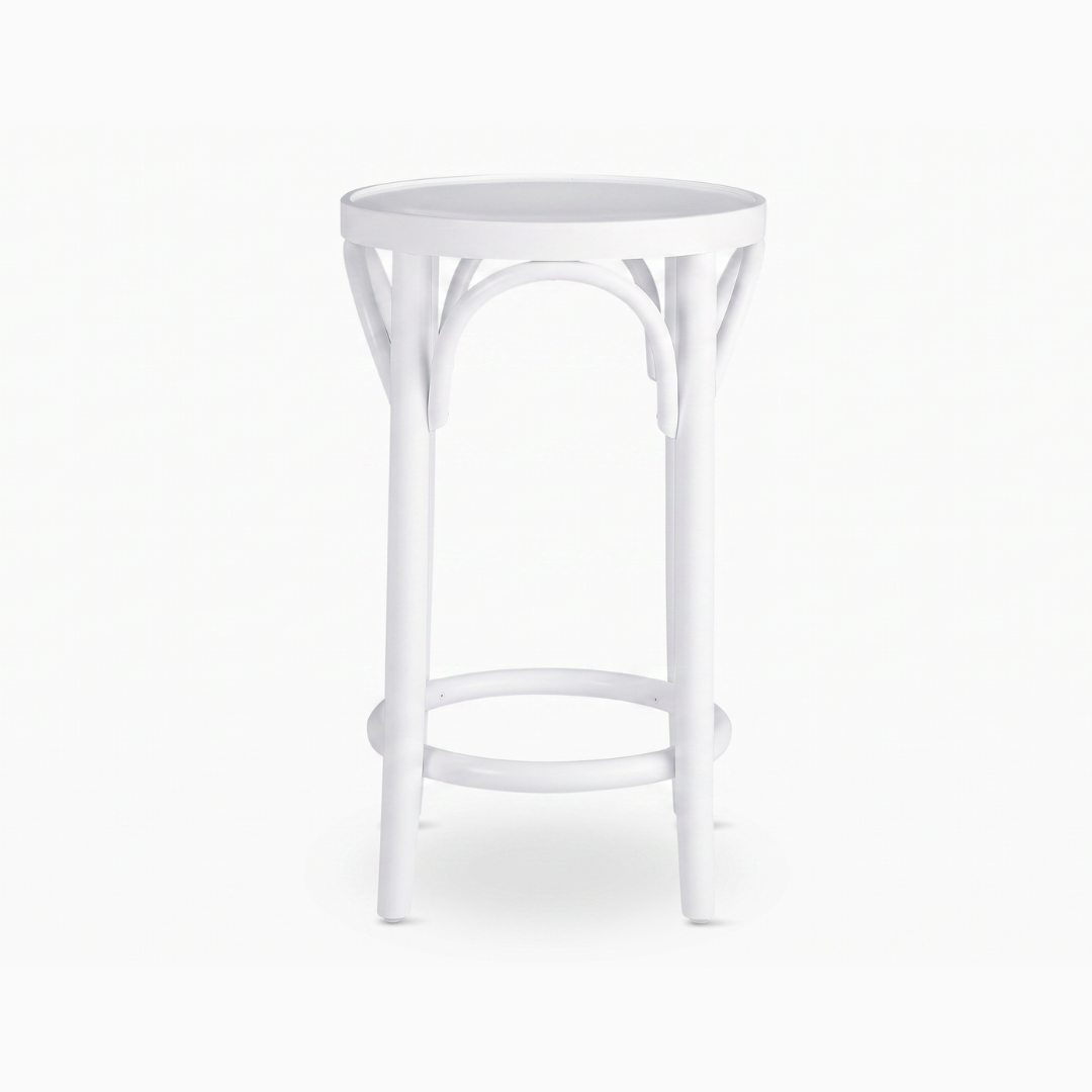 Bentwood Stool - White