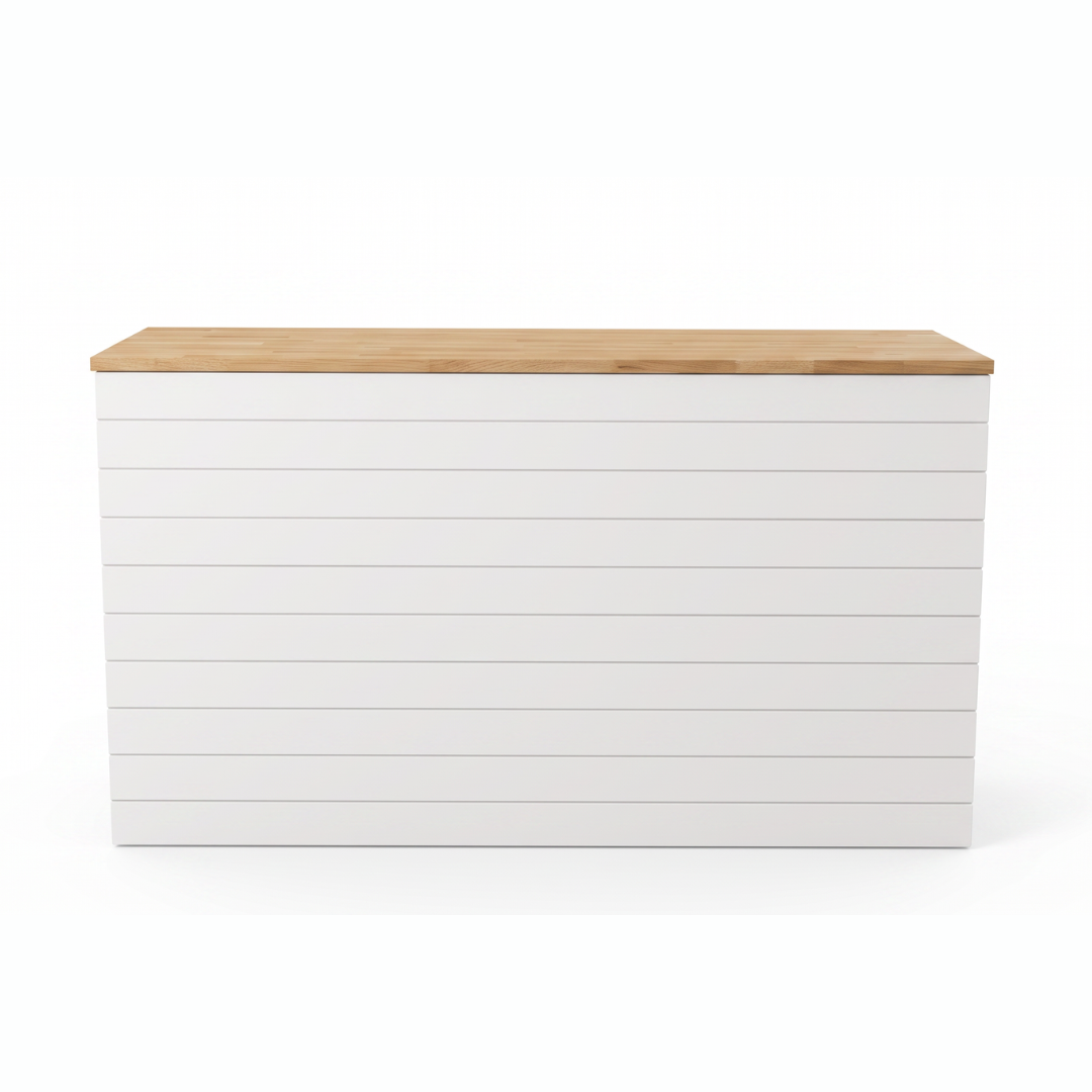 White Panel Bar
