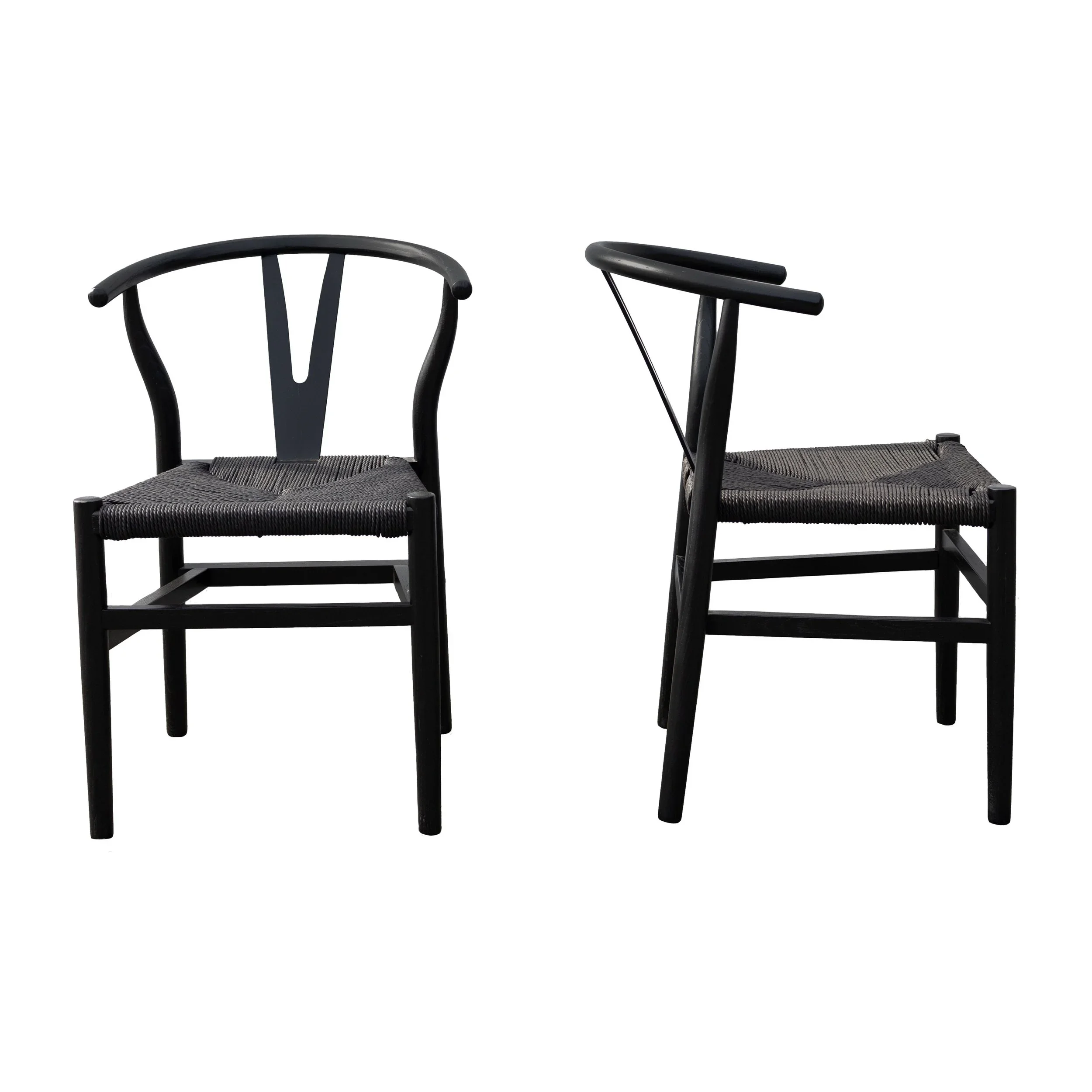 Black Wishbone Chair
