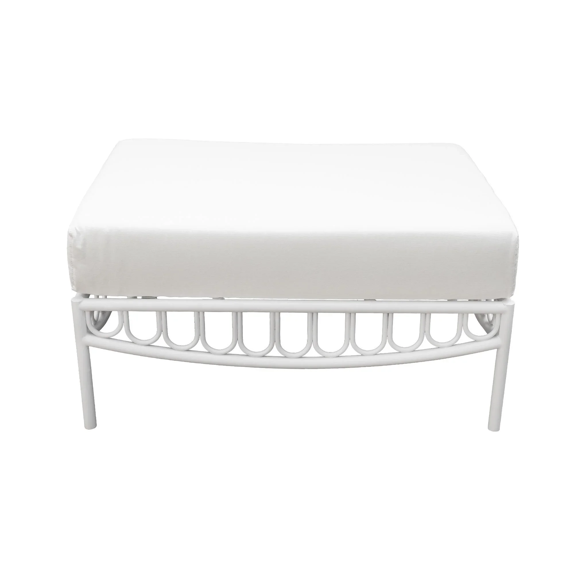 Slimm Ottoman White