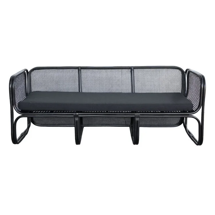 MARTE SOFA - BLACK ON BLACK