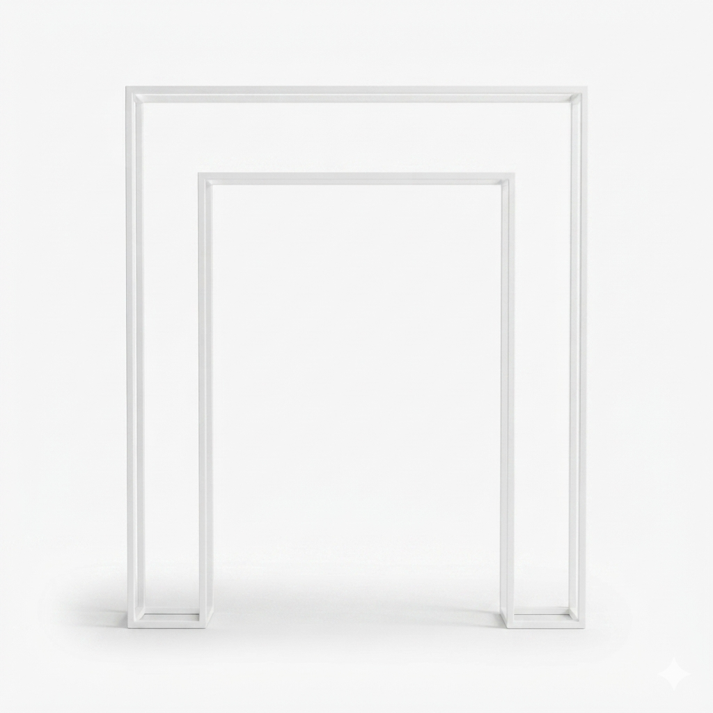 WHITE FRAME ARCH