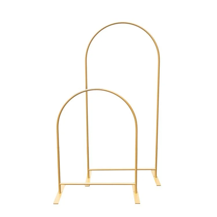 Gold Simple Curved Sign Holder - Short