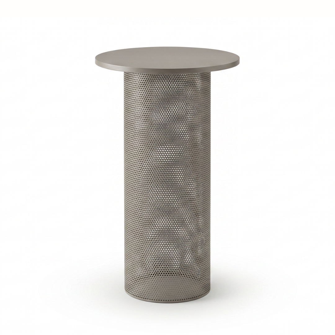 Sage Mesh Cylinder Leaner