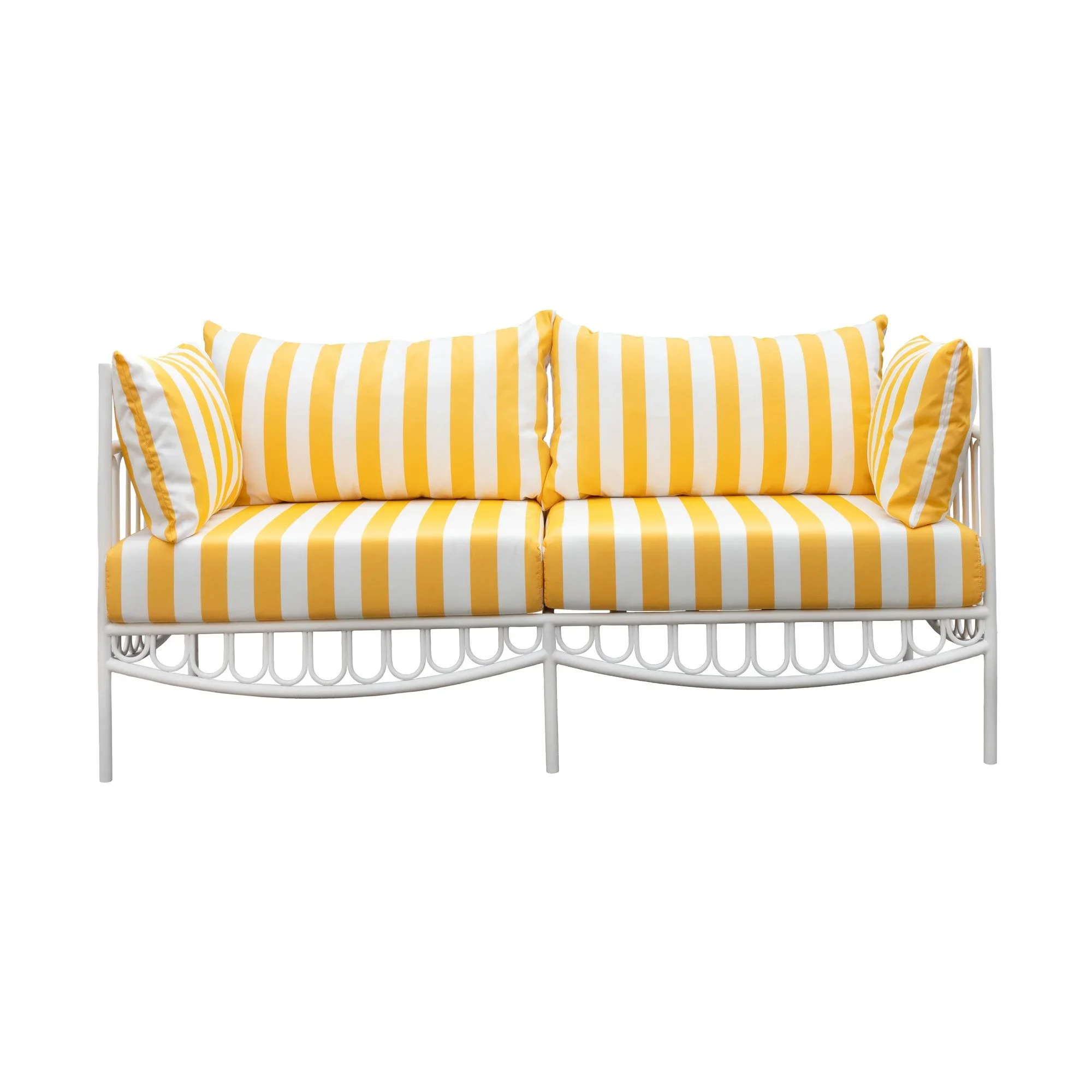 Slimm Love Seat Yellow