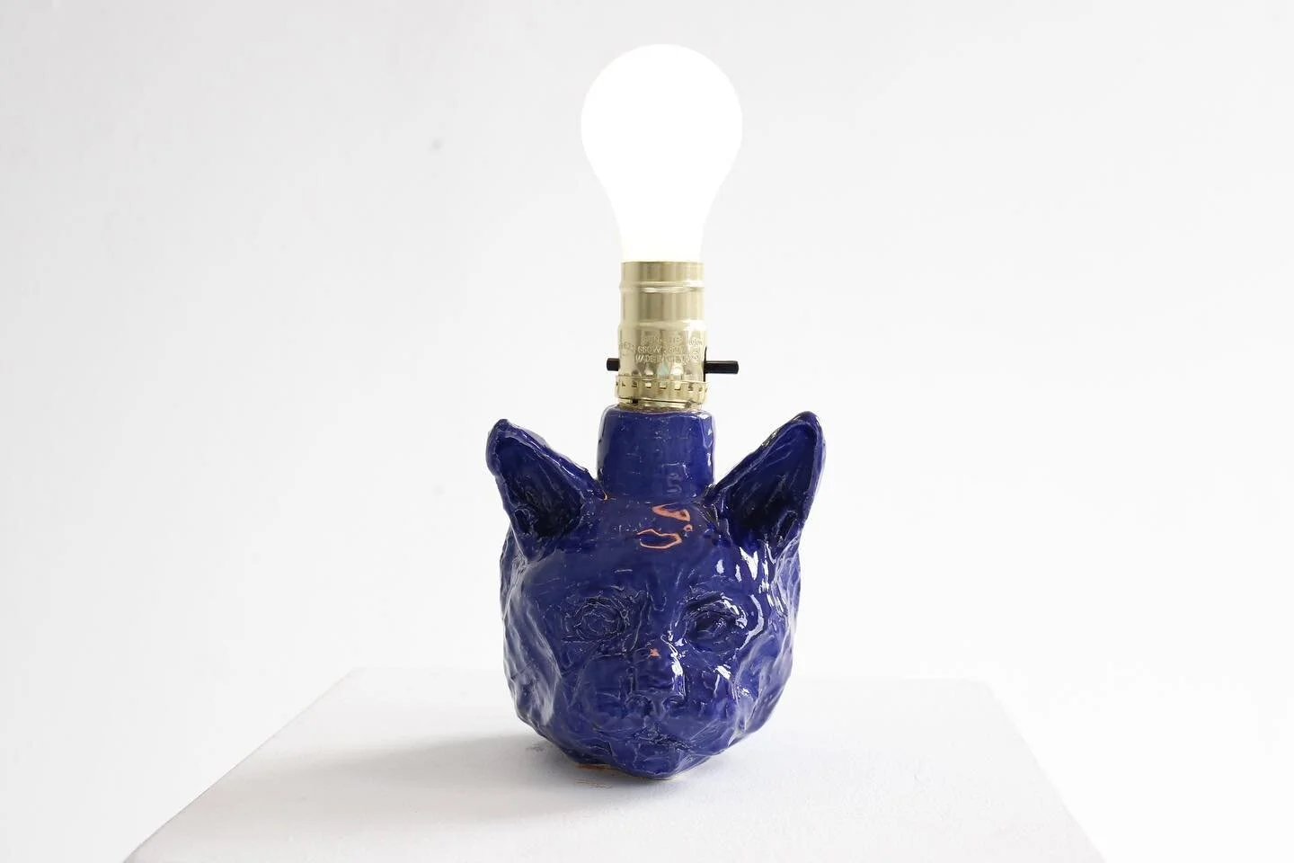 Edwin Lamp!
-
-
-
#lighting #kitty #blue #edwin #sculpture #reviews #lamp #cat #instalation #massart #design #stoneware #lowfire #wiring #slay #ra