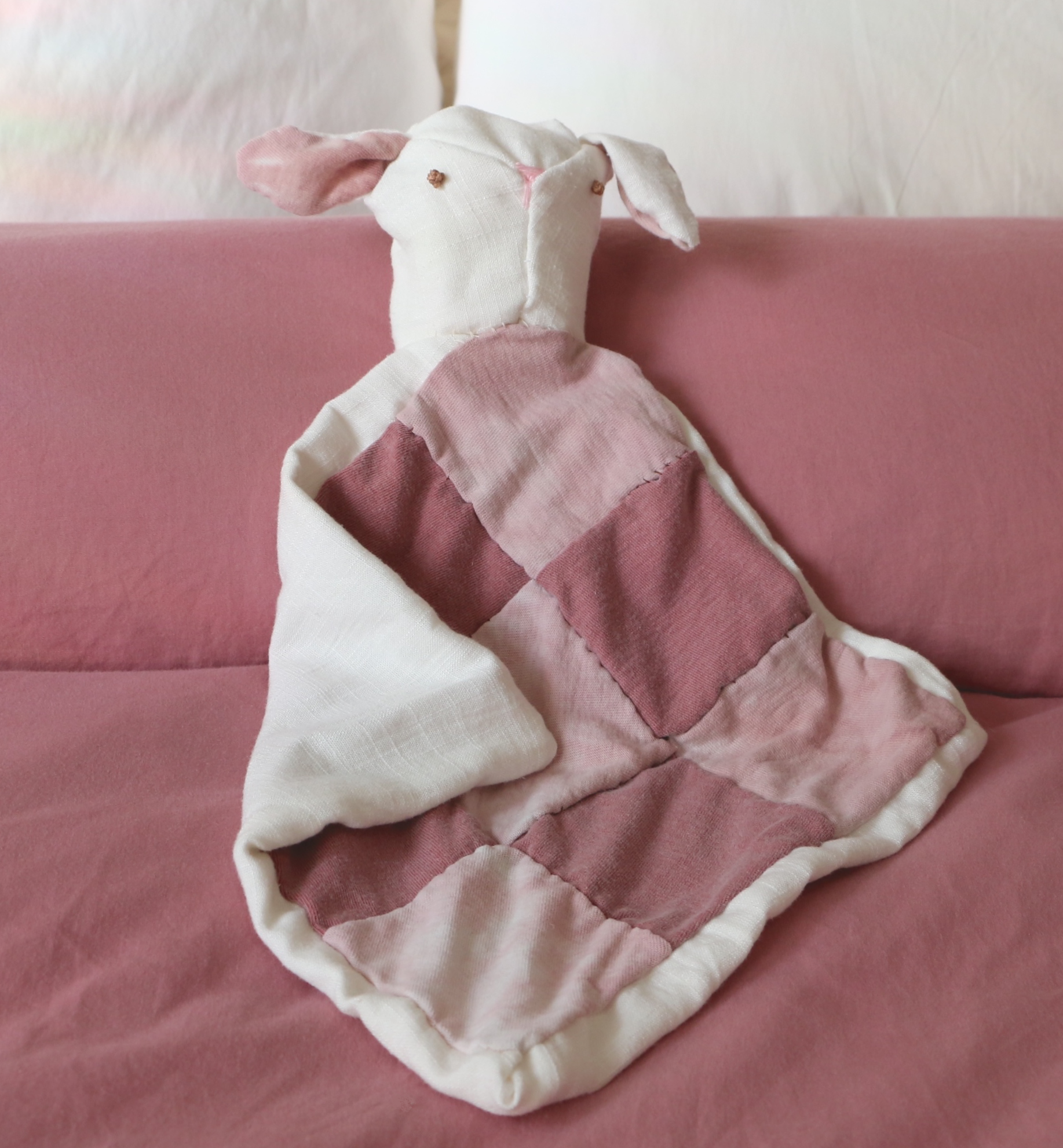 hand sewn children's lovey