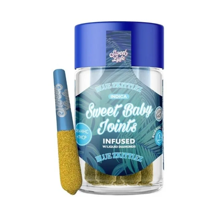 Sweet Baby Joints D8+THCP - Blue Zkittlez - Indica