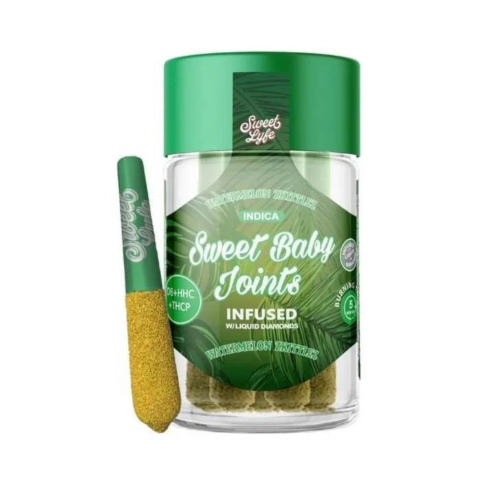 Sweet Baby Joints D8+THCP - Watermelon Zkittlez - Indica