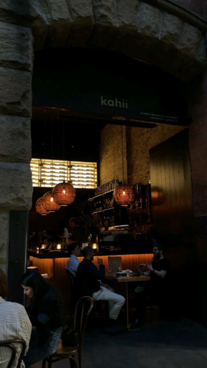 Under the soft glow of moonlit ambience, Kahii transforms &ndash; where classic evenings are stirred to life, and cocktails are crafted with care. 🌃🍸✨ 

Walk-ins welcome, hearts captivated. 
Join us on Kent St for an unforgettable evening.

#Kahii 