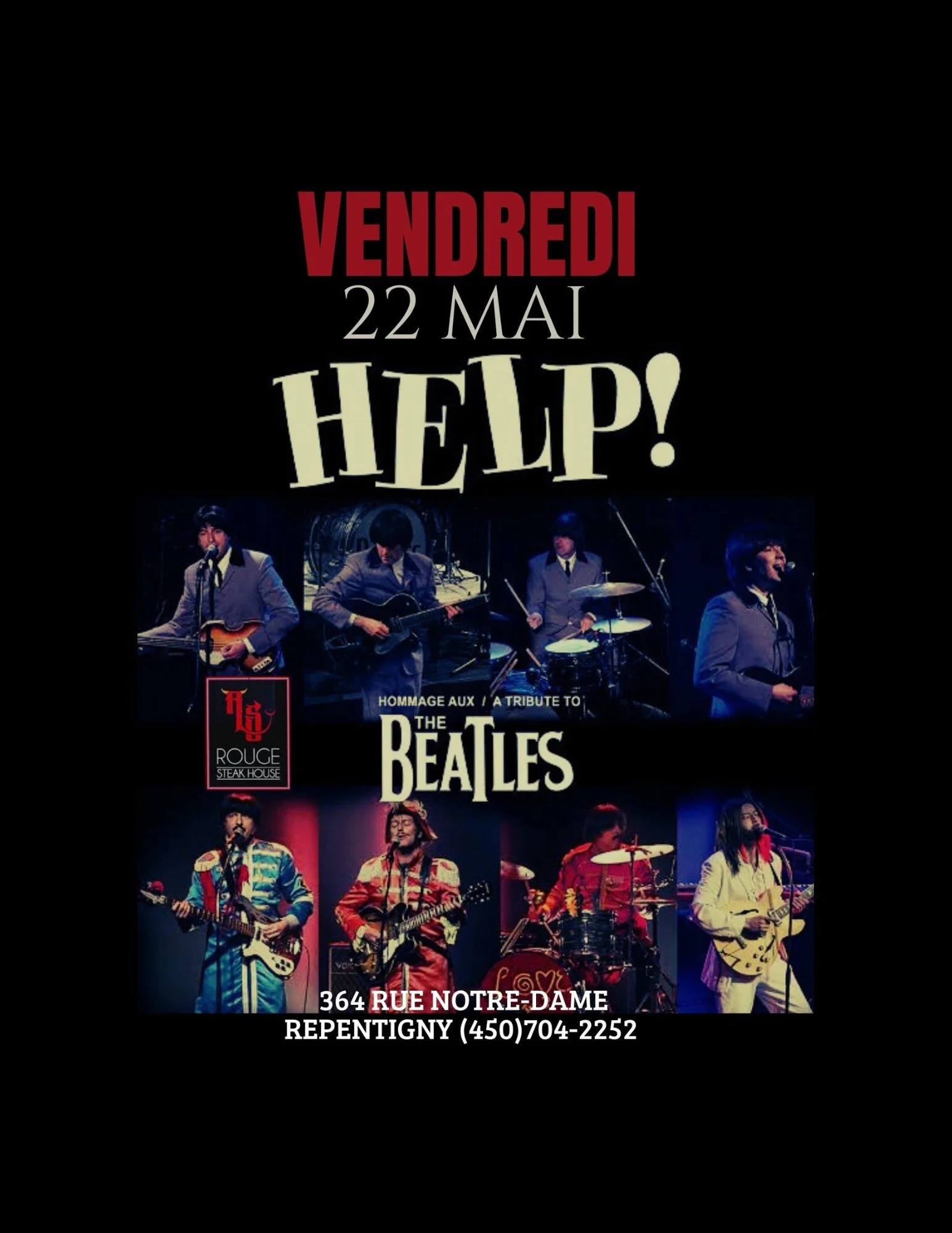 HELP HOMMAGE AUX BEATLES