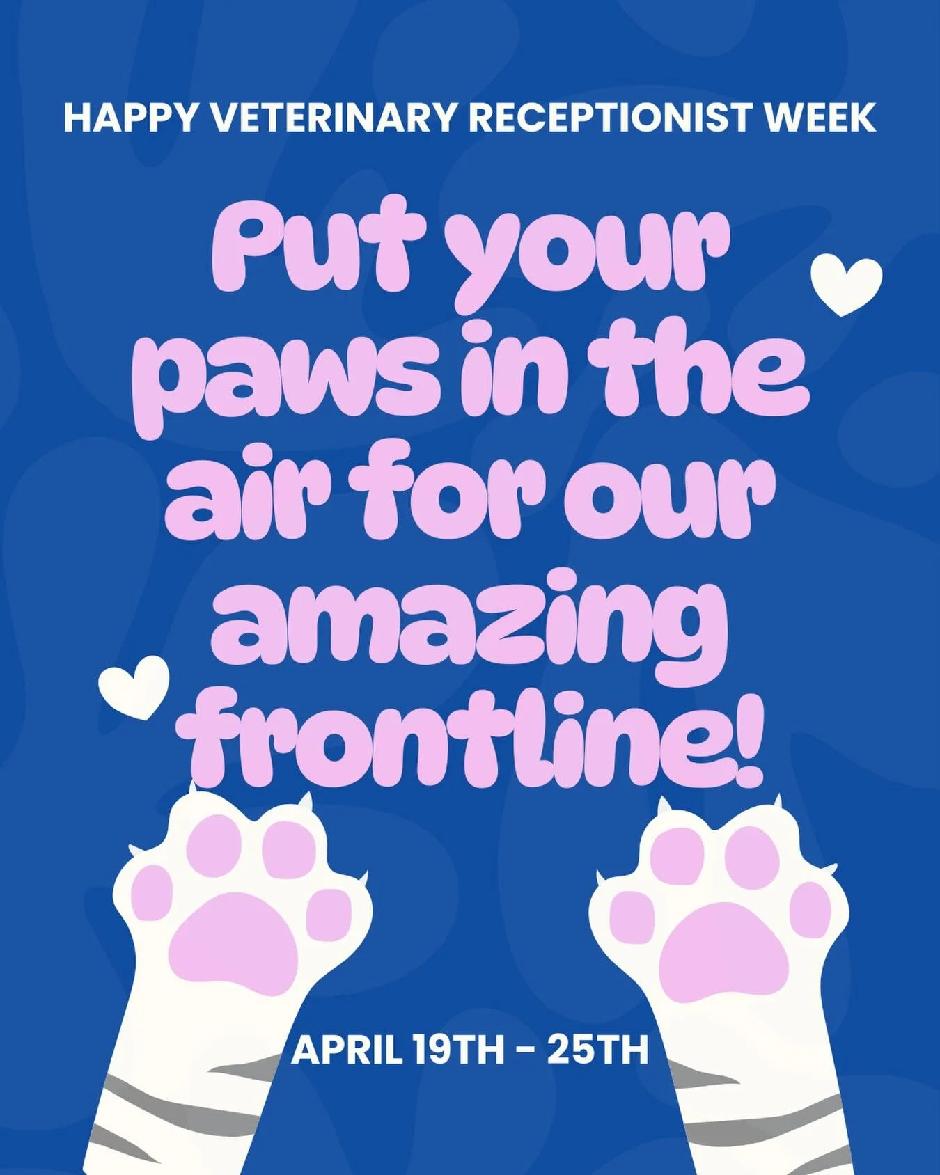 Happy Veterinary Receptionist Week to the real MVPs of the clinic 🐾💕
If you&rsquo;ve ever called us in a mild panic, arrived five minutes late (we see you 👀), or needed a last-minute appointment squeezed in&hellip; chances are you&rsquo;ve already