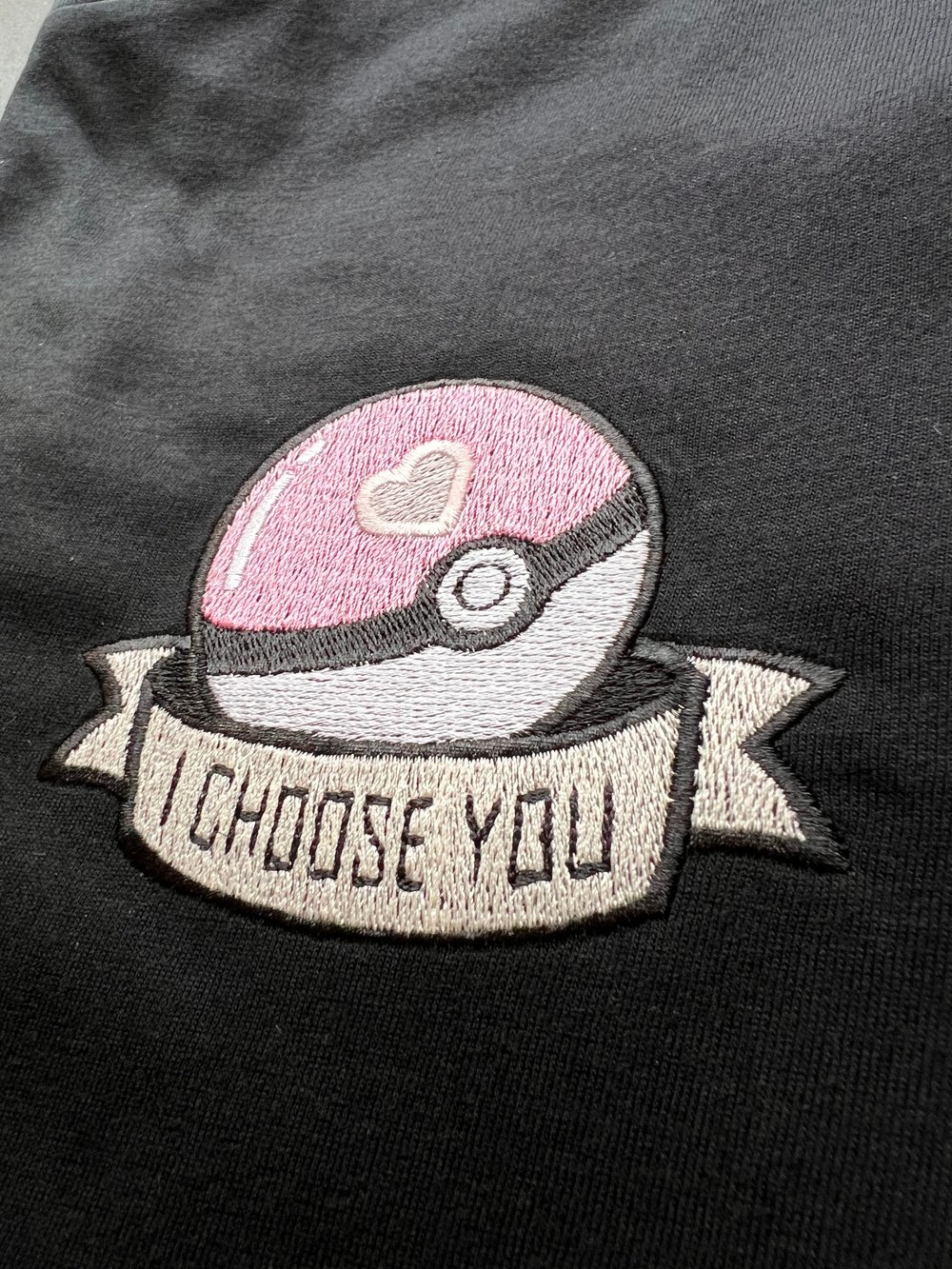 I Choose You Embroidered Top