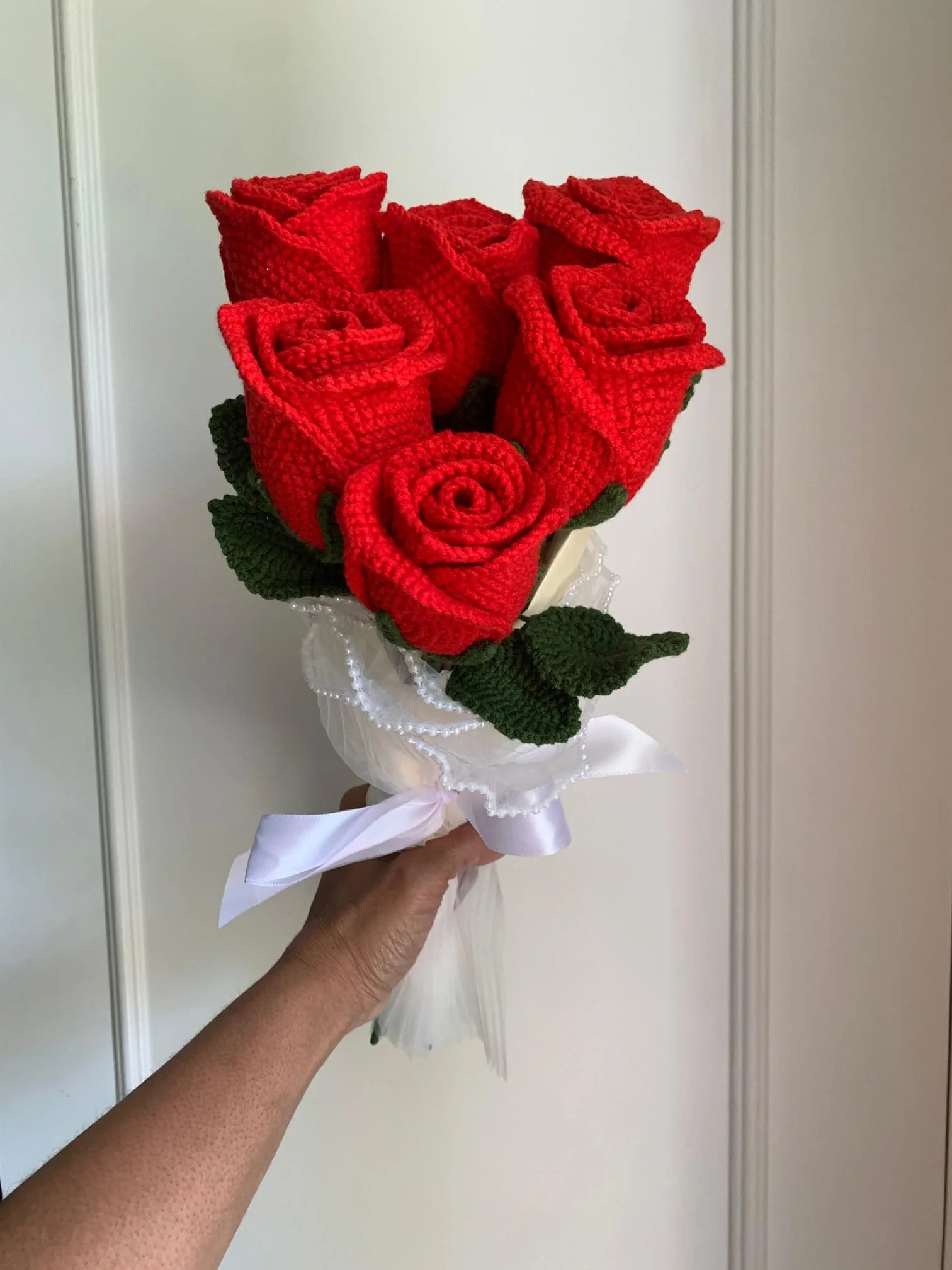redrosecrochetbouquet